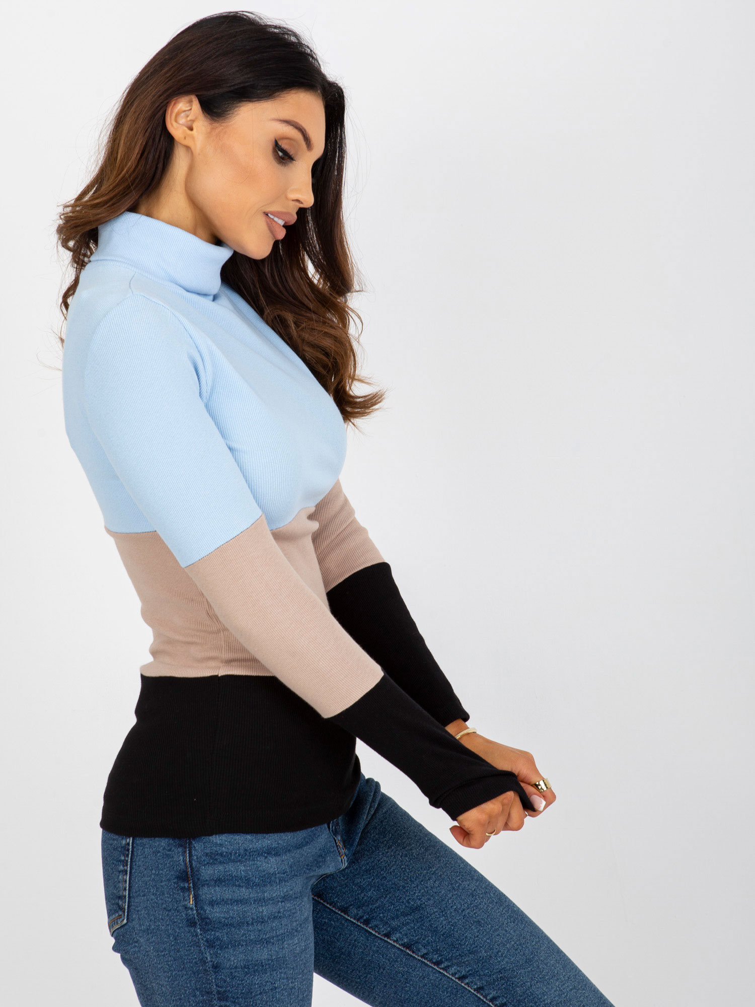 Bluzka Jasny niebieski - obrazek 3