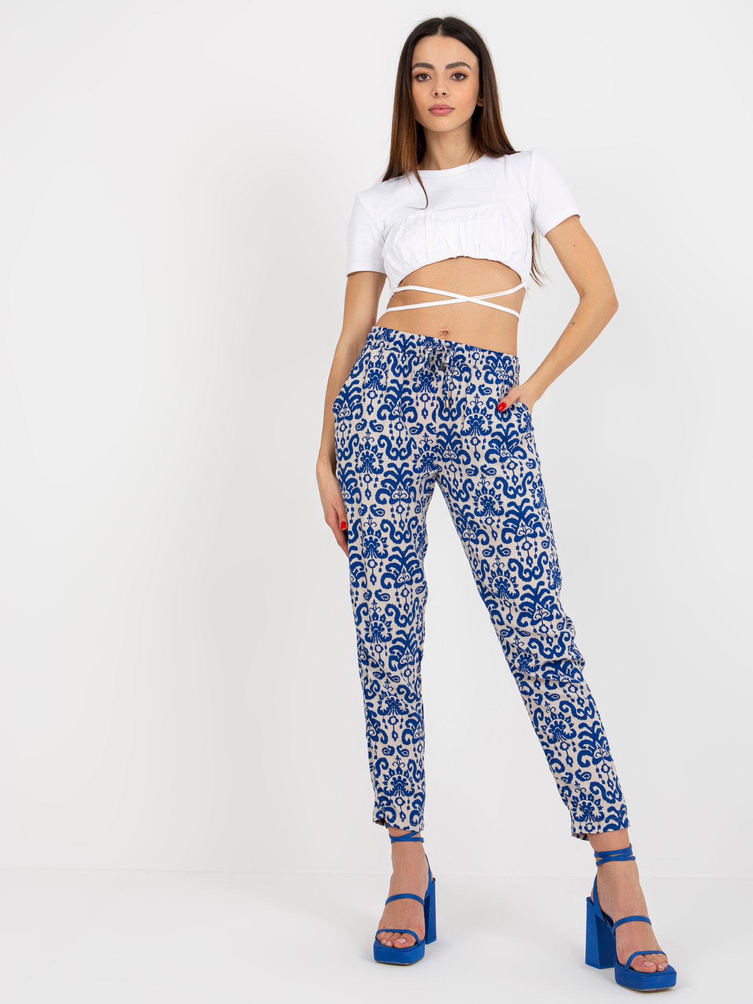 Spodnie Ciemny niebieski - obrazek 3