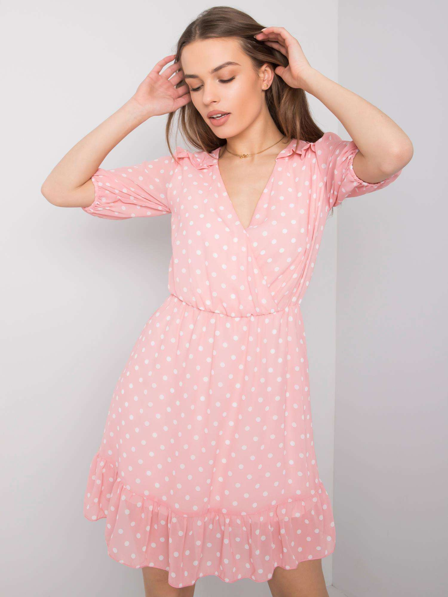 Sukienka Różowy - obrazek 3