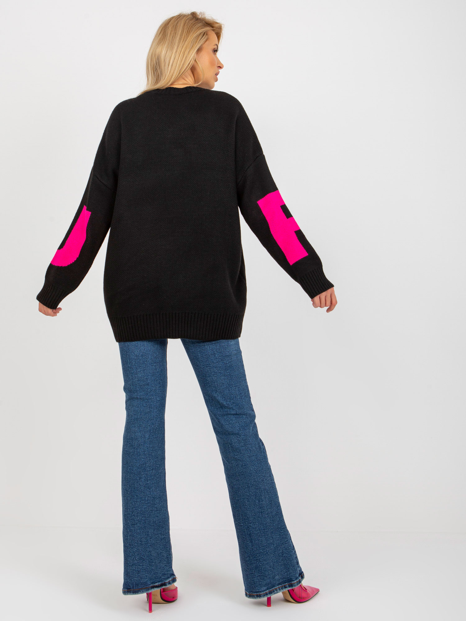 Sweter Czarny - obrazek 3