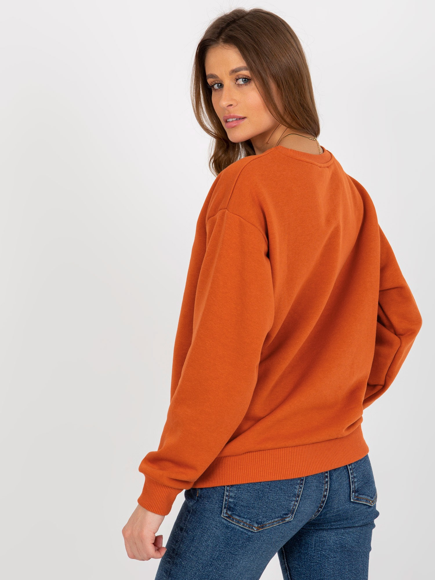 Bluza Ciemny pomarańczowy - obrazek 3