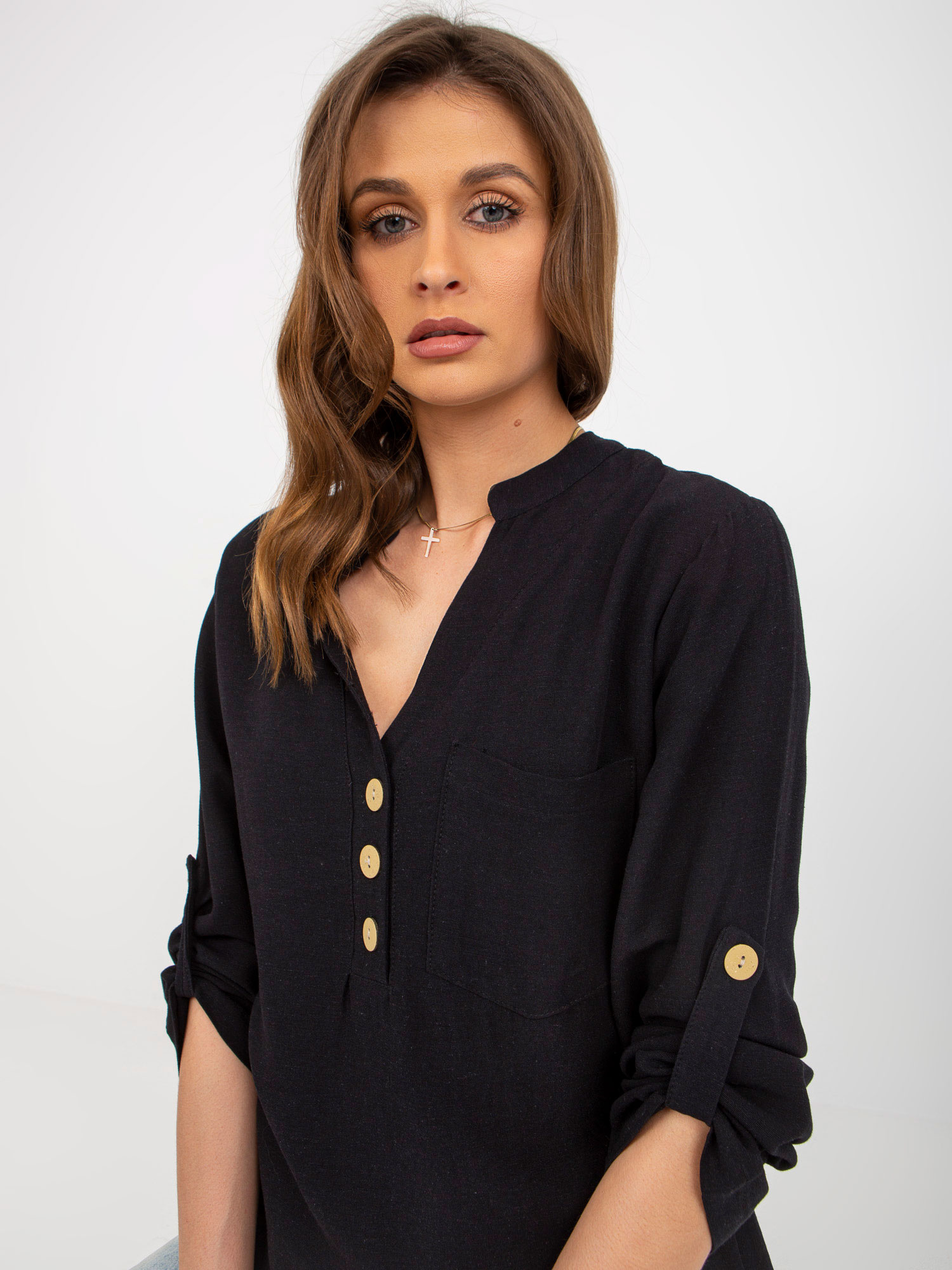 Koszula Czarny - obrazek 3