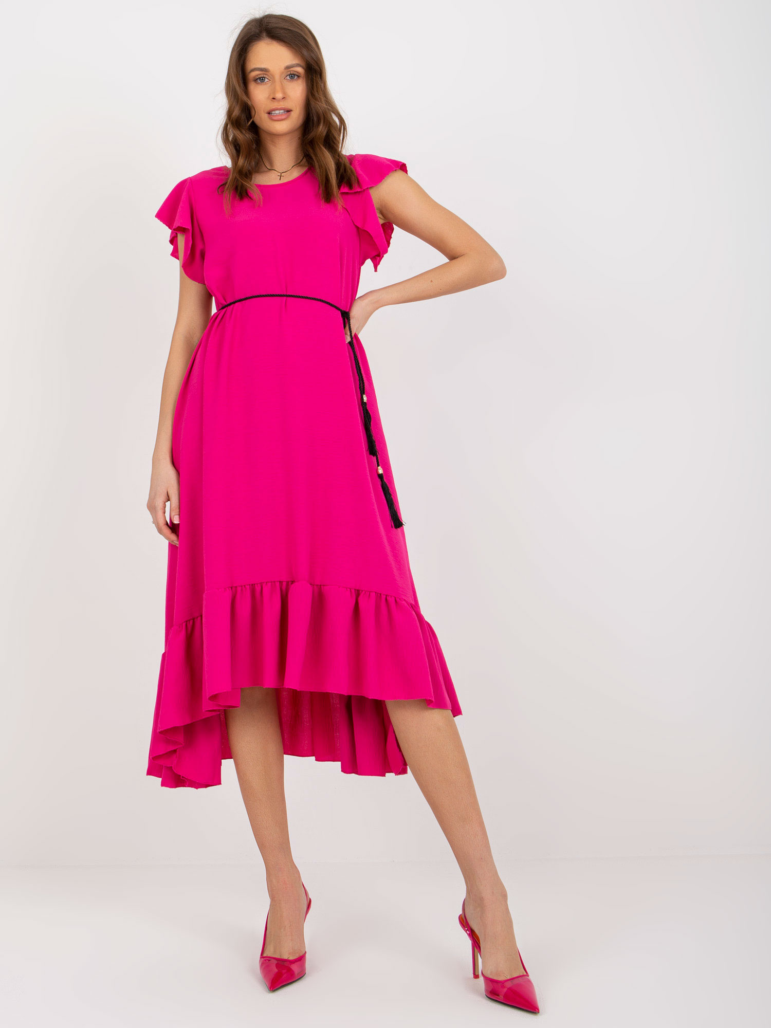 Sukienka Fuksjowy - obrazek 3