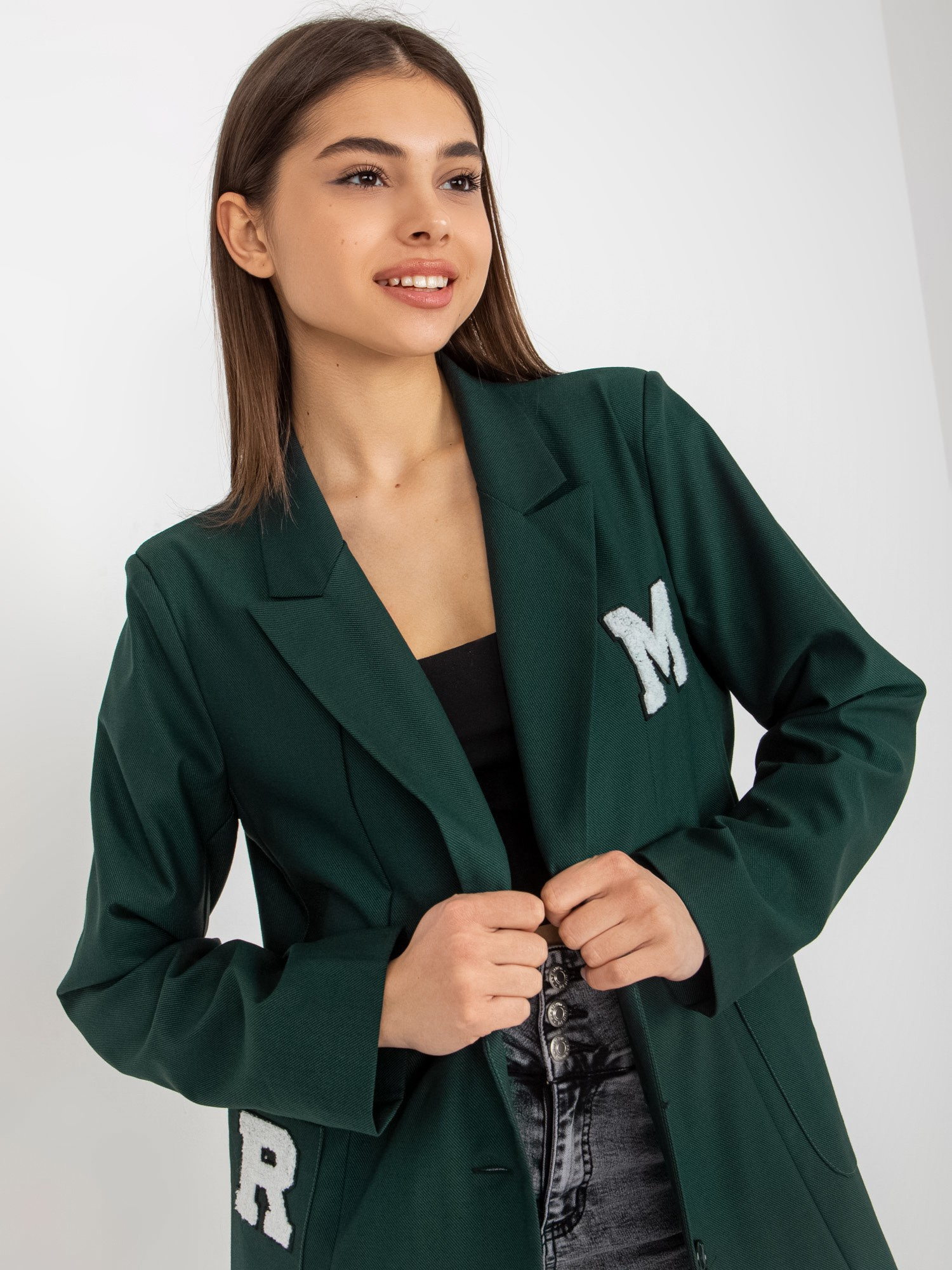 Marynarka Ciemny zielony - obrazek 3