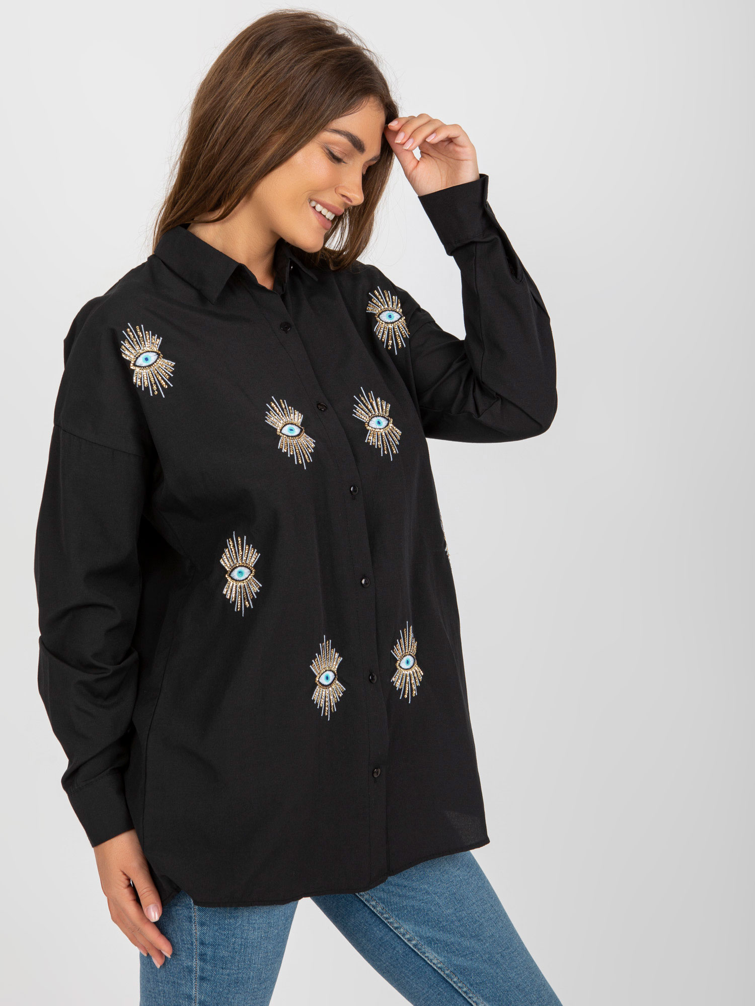 Koszula Czarny - obrazek 3