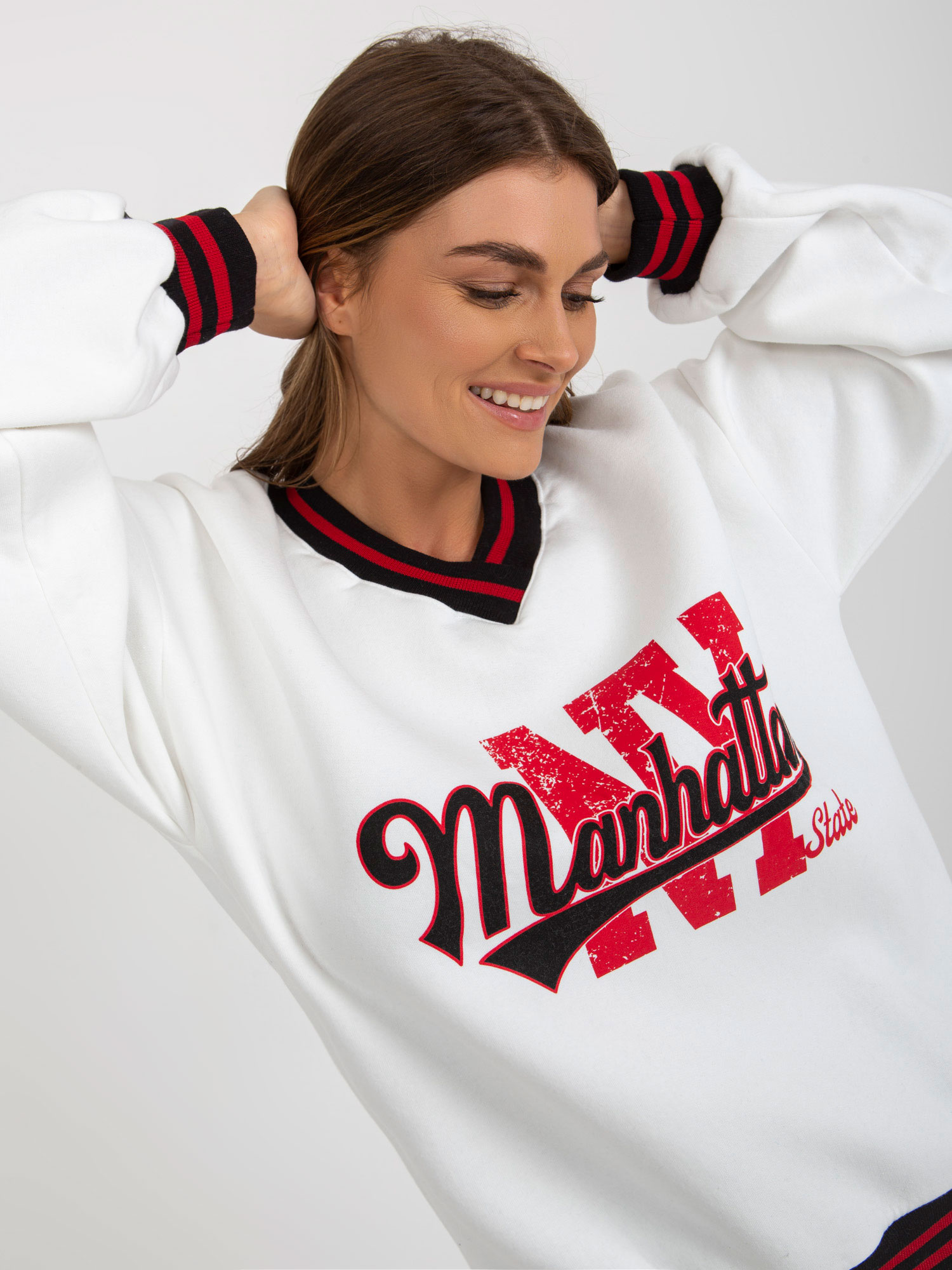 Bluza Biały - obrazek 3