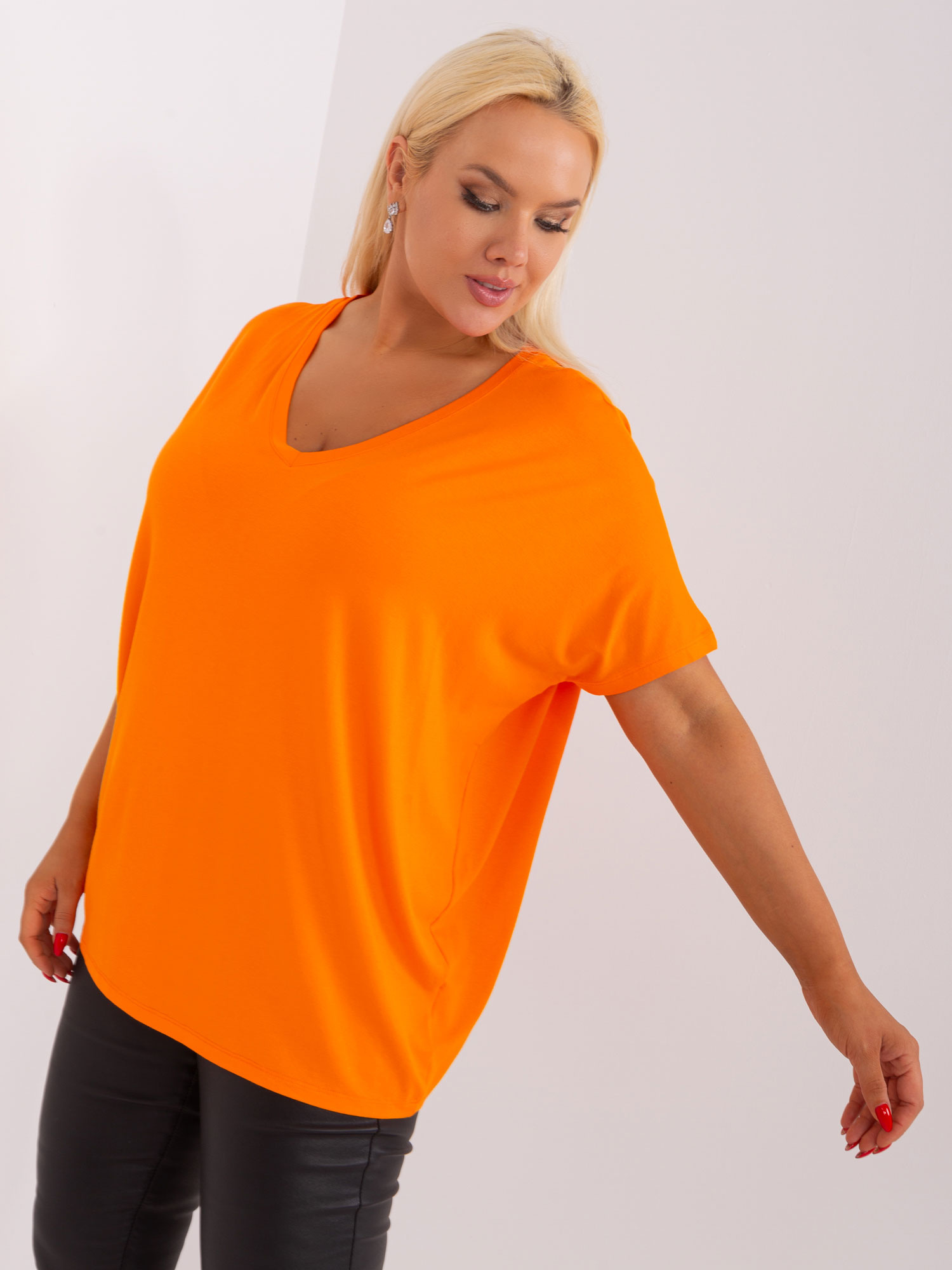 Bluzka Pomarańczowy - obrazek 3