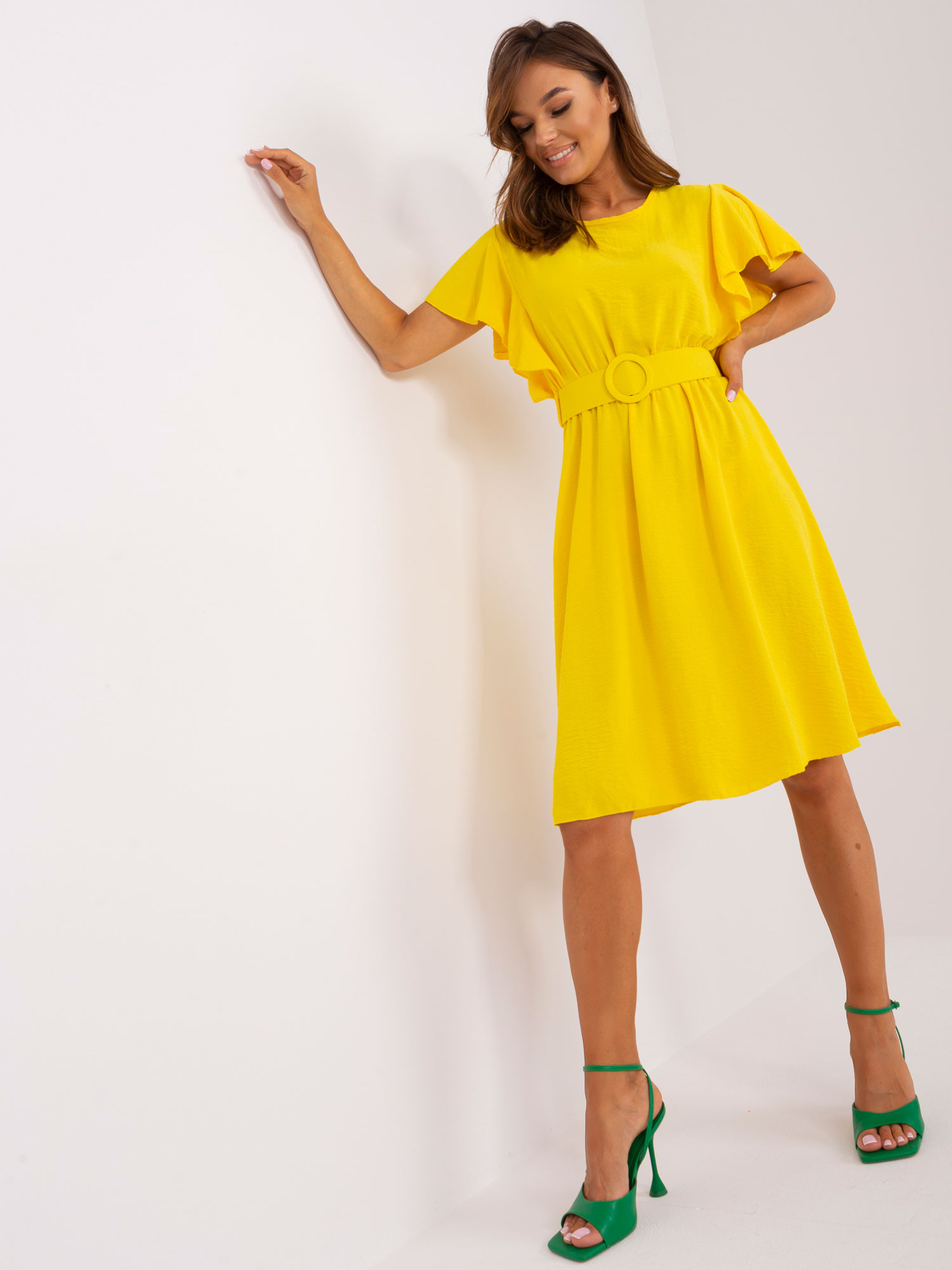 Sukienka żółty - obrazek 3