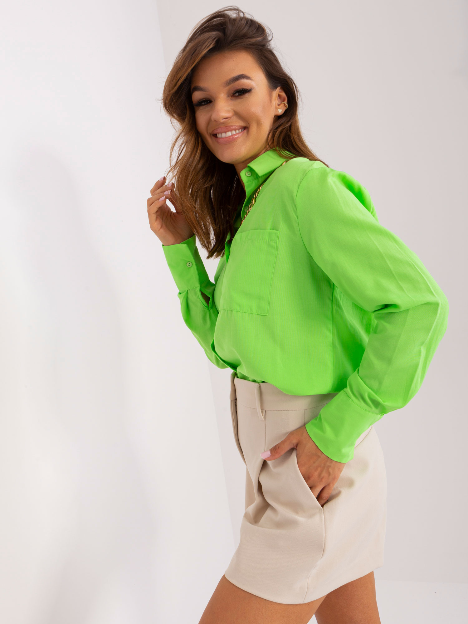 Koszula Jasny zielony - obrazek 3