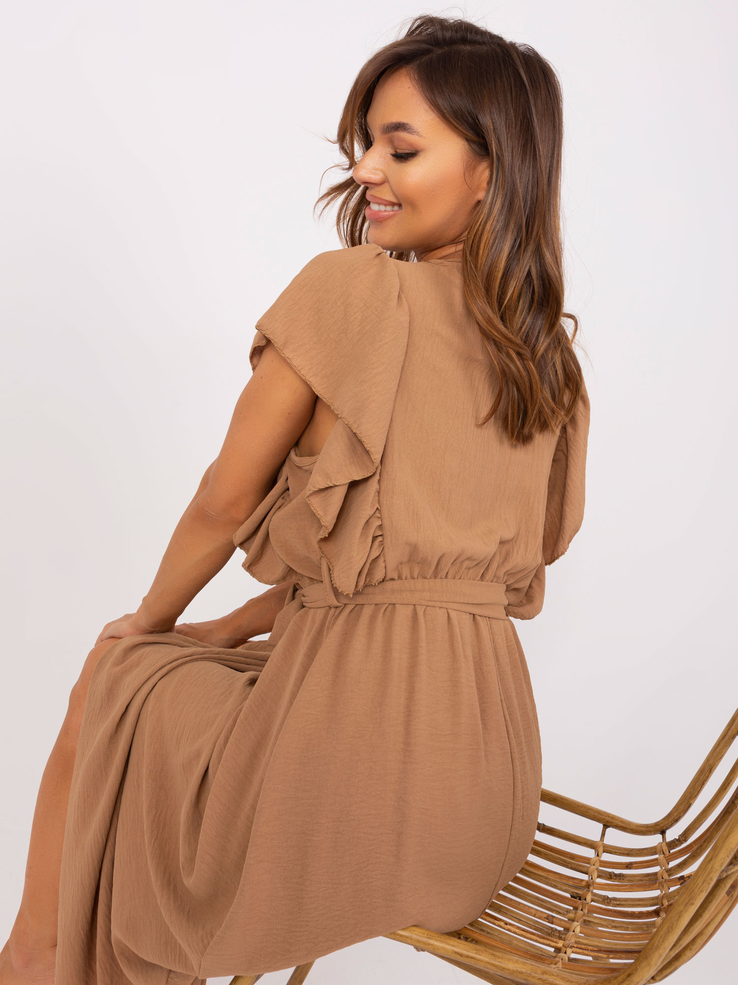 Sukienka Jasny brązowy - obrazek 3