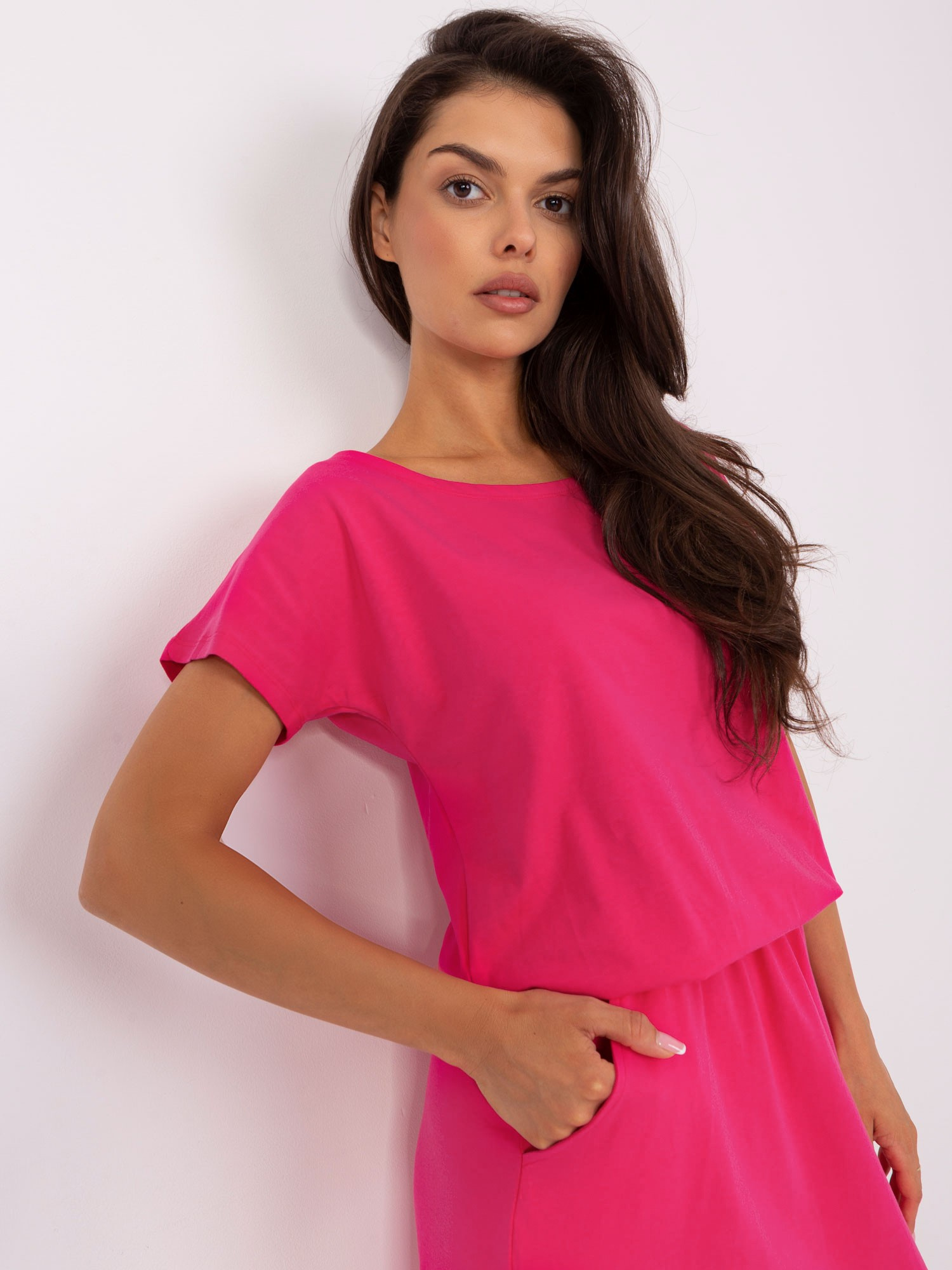 Sukienka Fuksjowy - obrazek 3