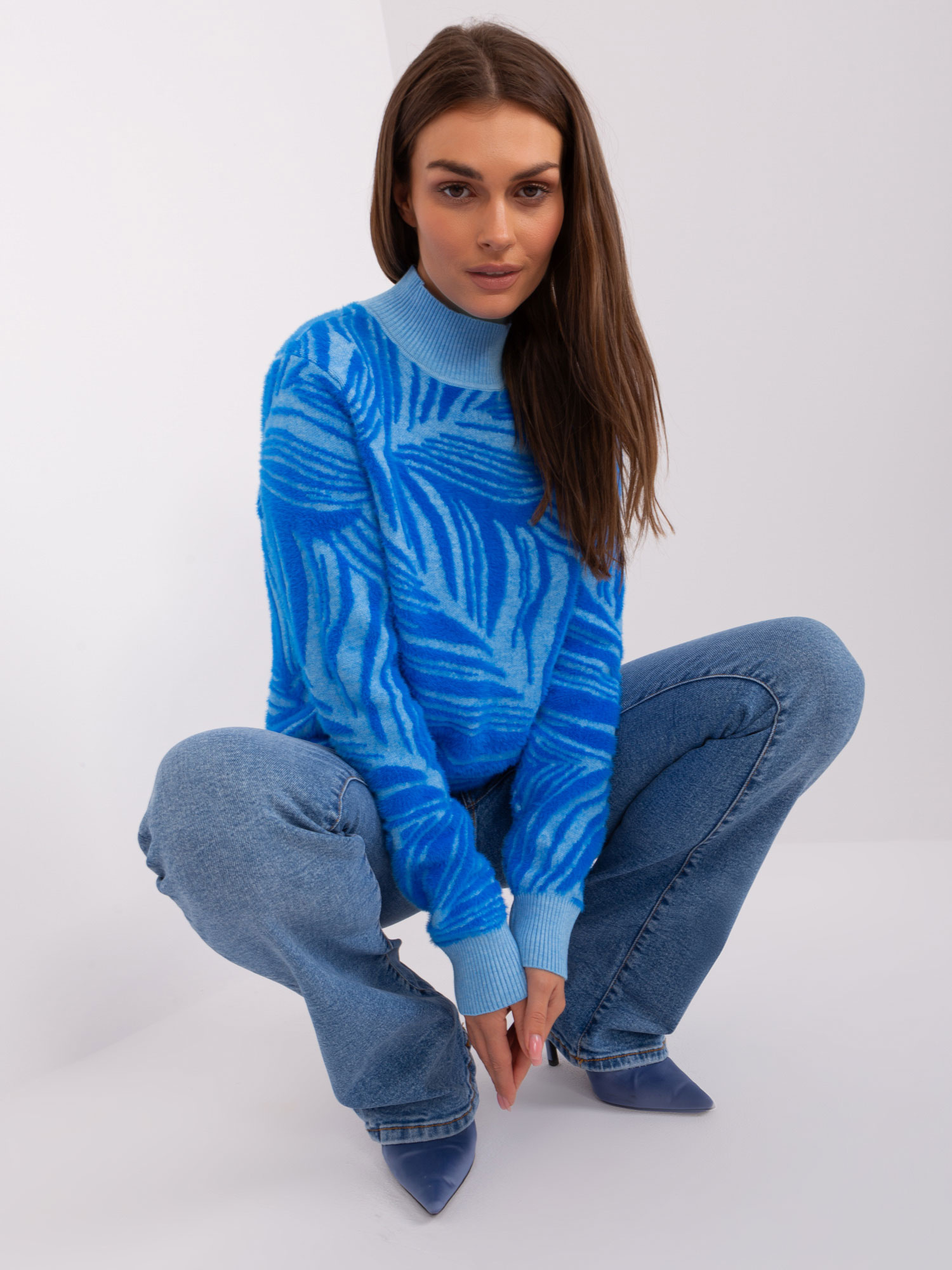 Sweter Niebieski - obrazek 3