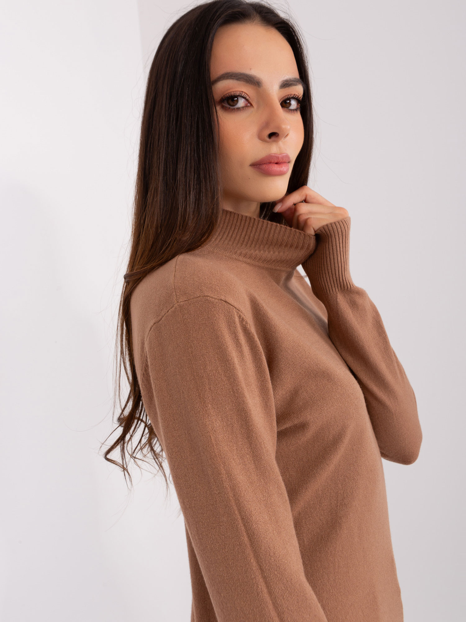 Sweter Jasny brązowy - obrazek 3