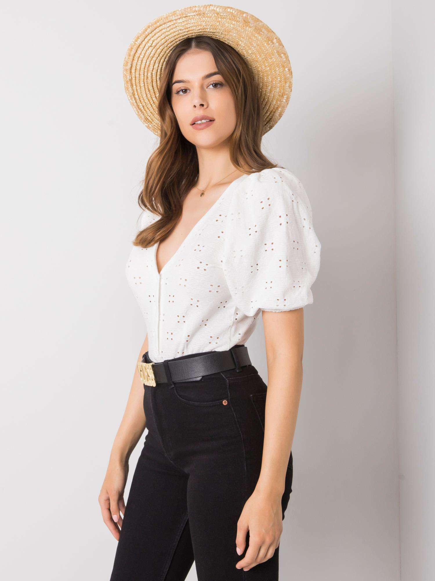 Bluzka Biały - obrazek 3