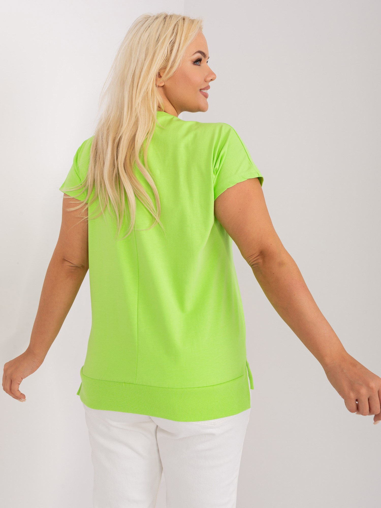 Bluzka Limonkowy - obrazek 3