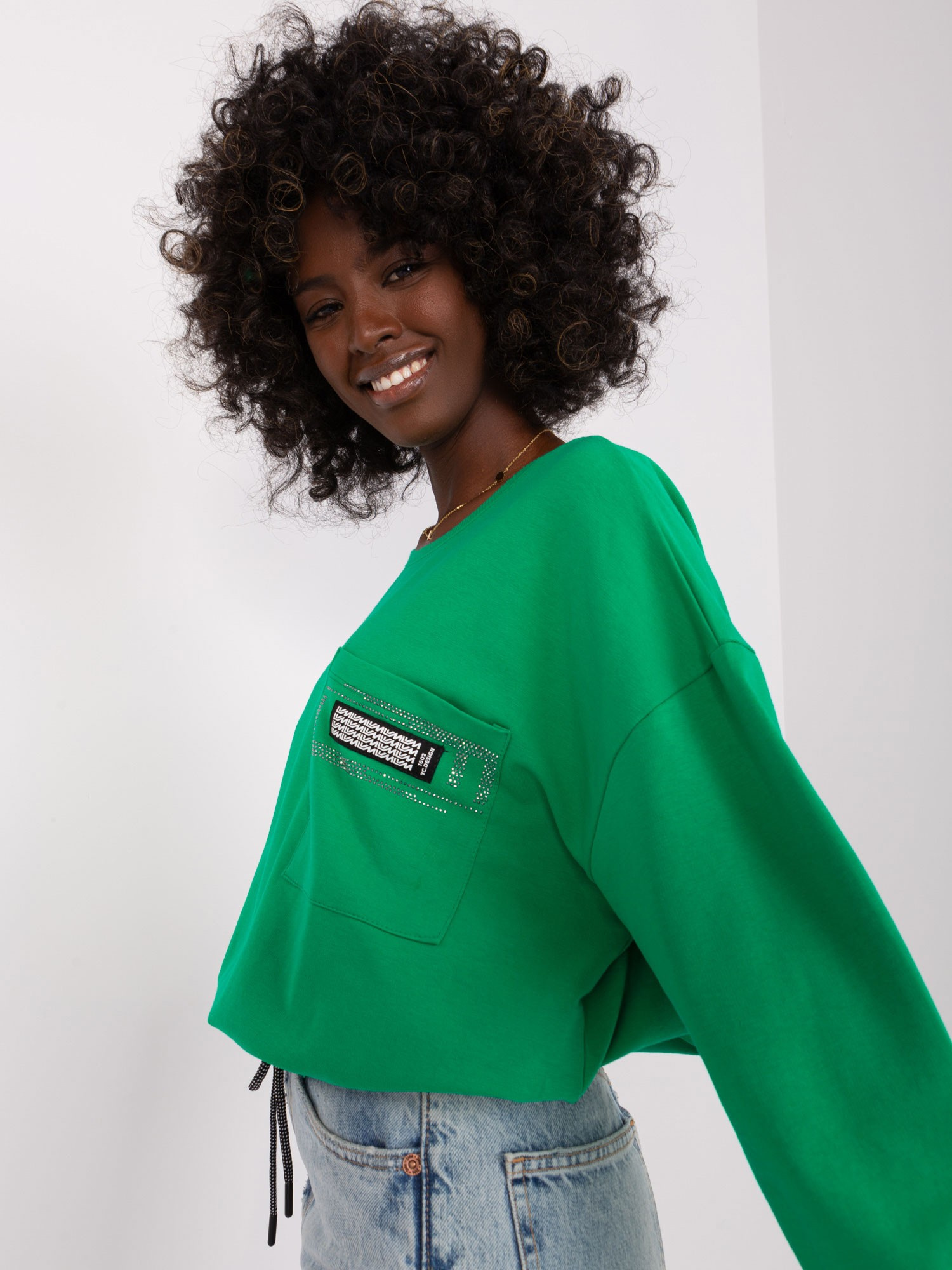 Bluzka Zielony - obrazek 3