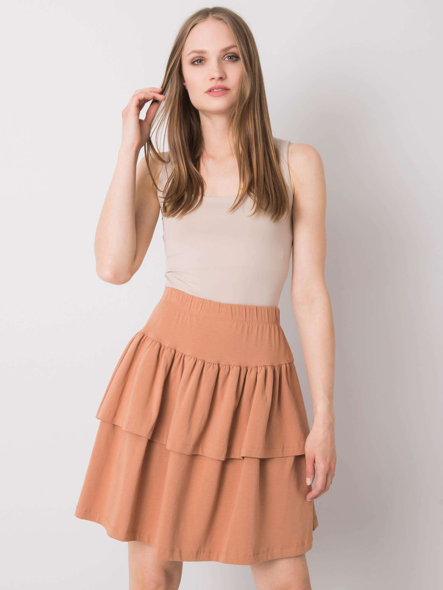 Spódnica Camelowy - obrazek 3