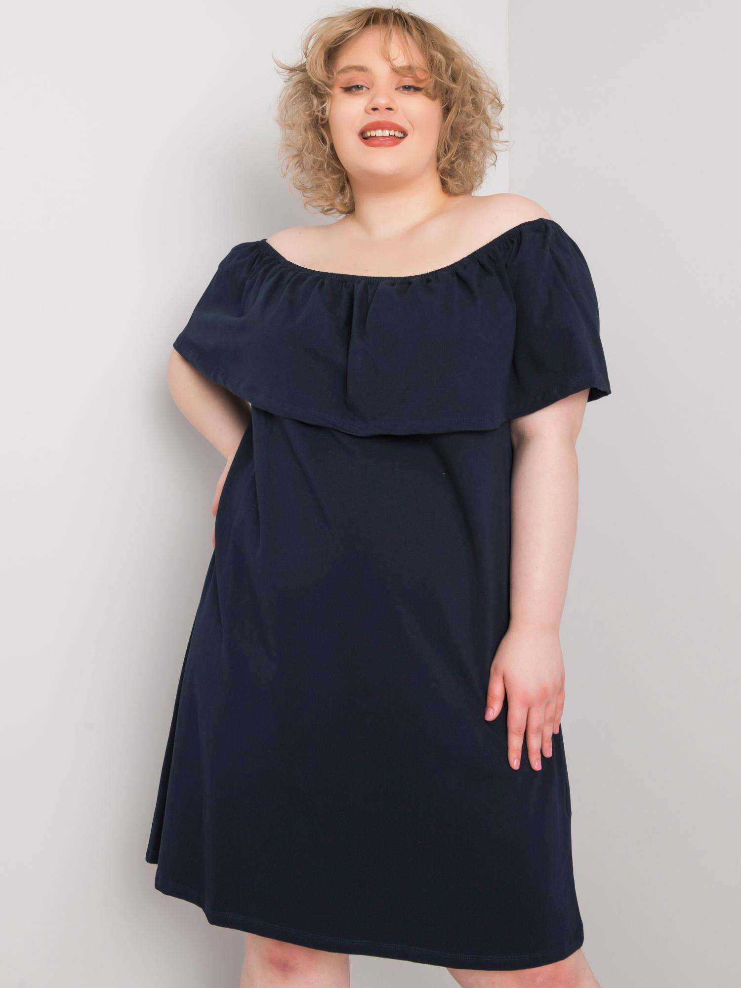 Sukienka Granatowy - obrazek 3