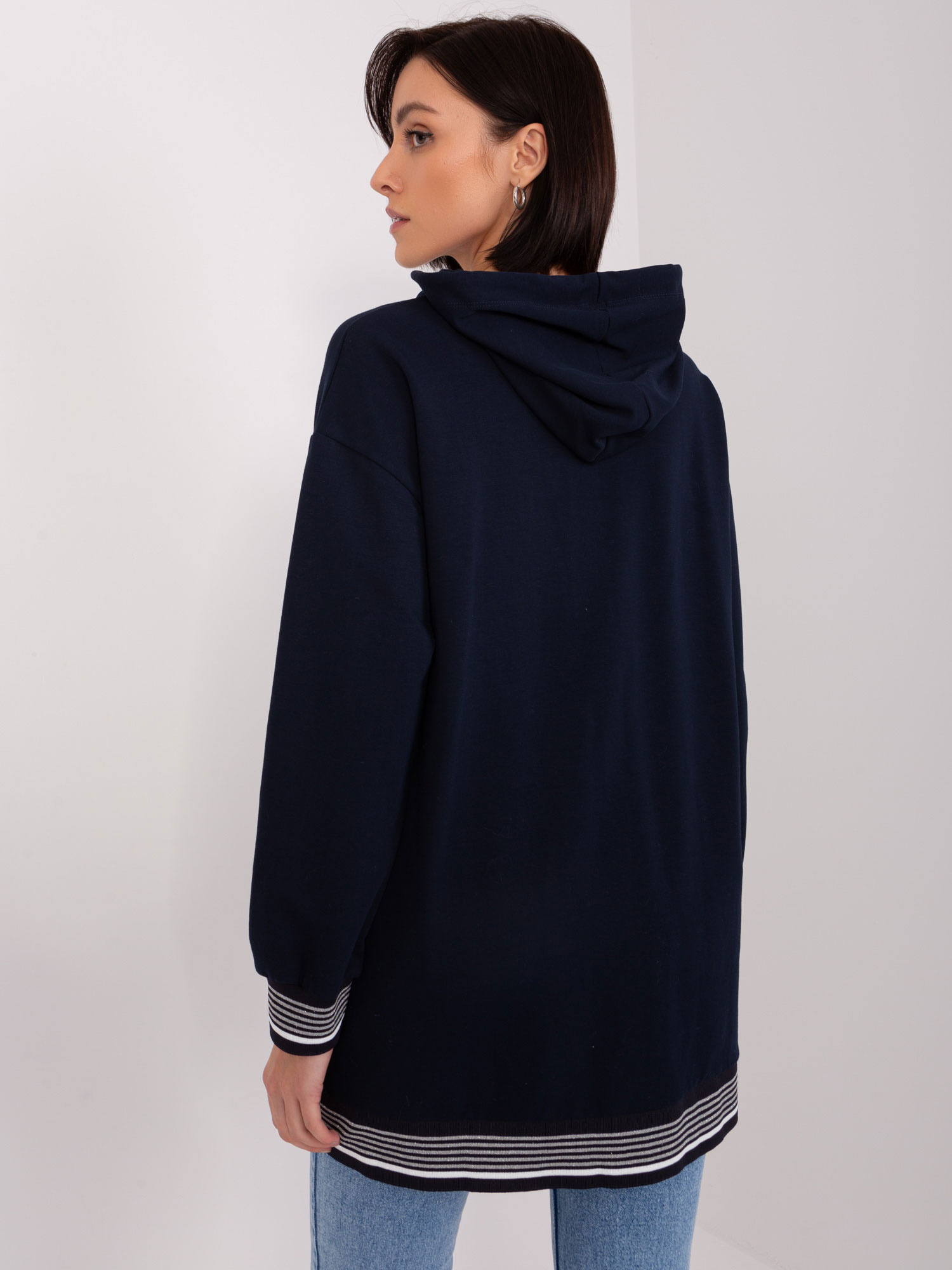 Bluza Granatowy - obrazek 3