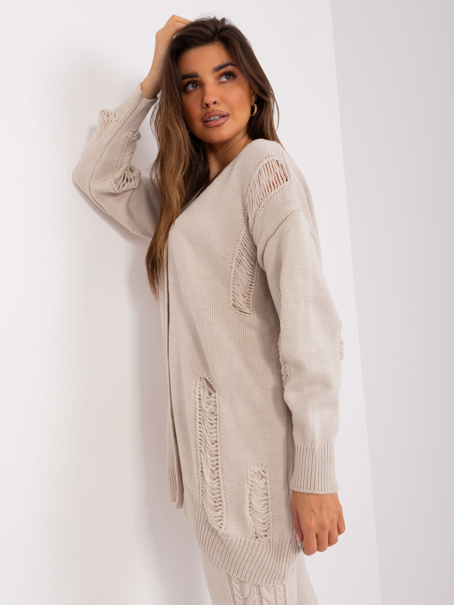 Sweter Beżowy - obrazek 3