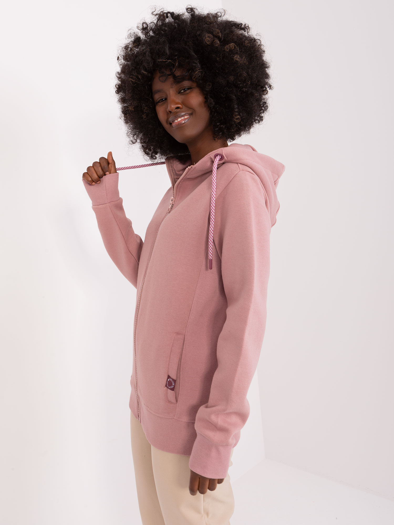 Bluza Ciemny różowy - obrazek 3