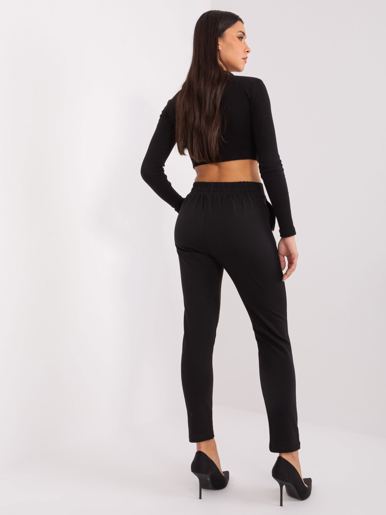 Spodnie dresowe Czarny - obrazek 3