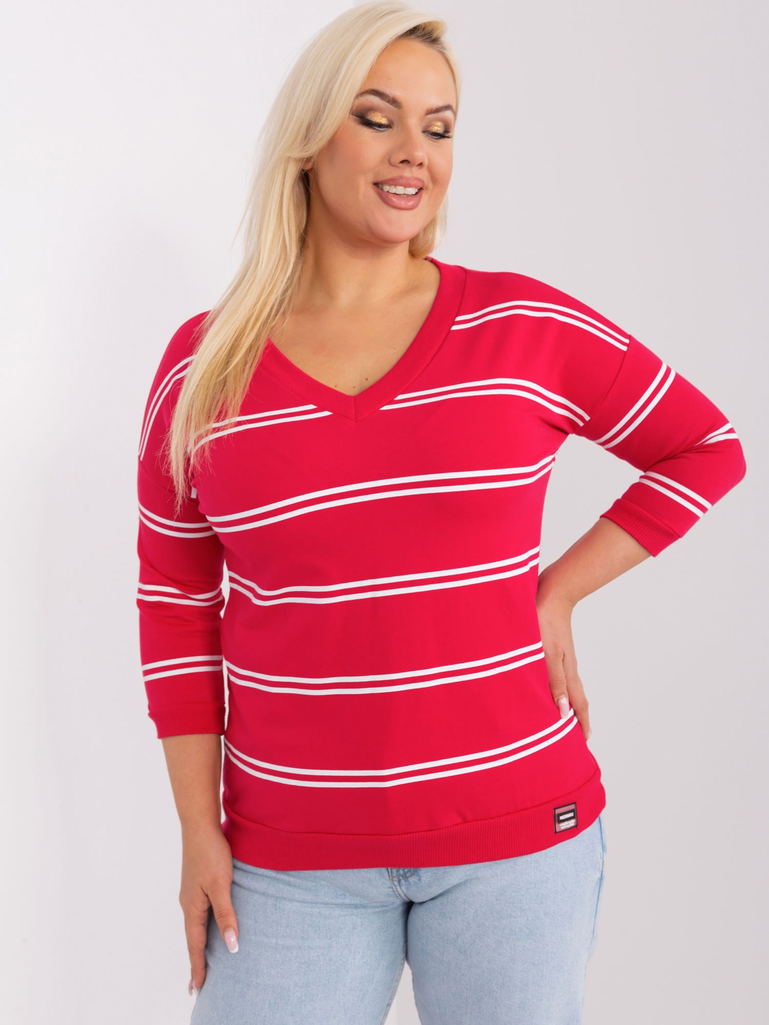 Bluzka Czerwony - obrazek 3