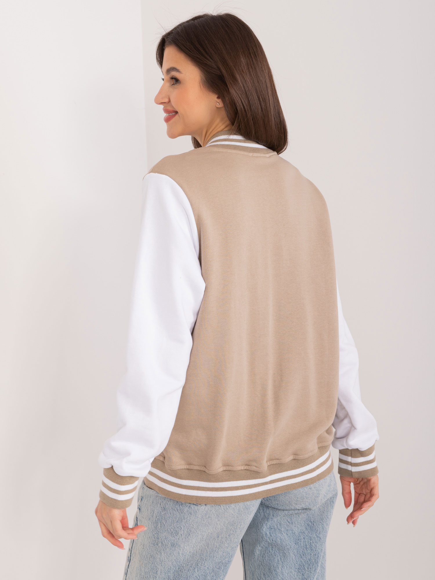 Bluza Beżowy - obrazek 3