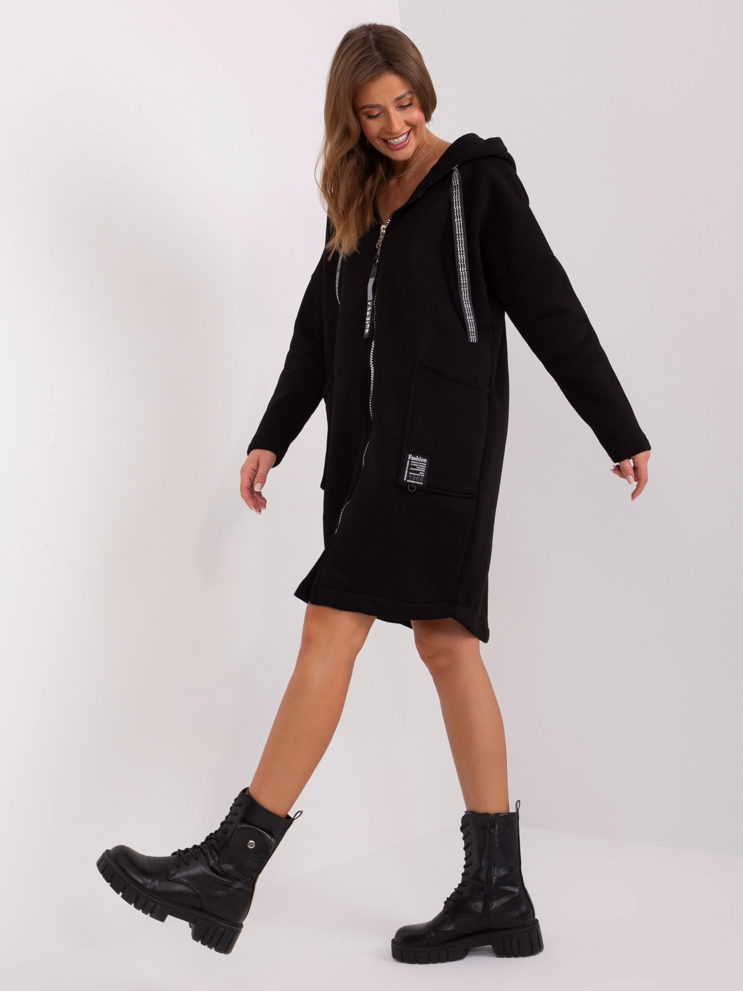 Bluza Czarny - obrazek 3