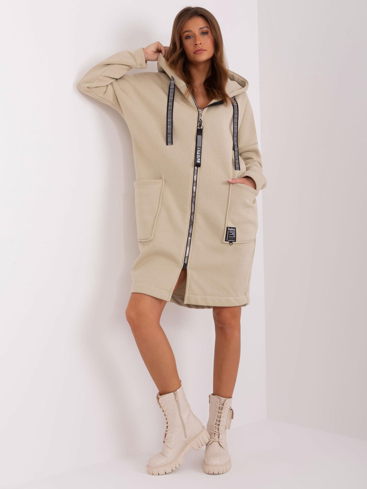 Bluza Jasny beżowy - obrazek 3