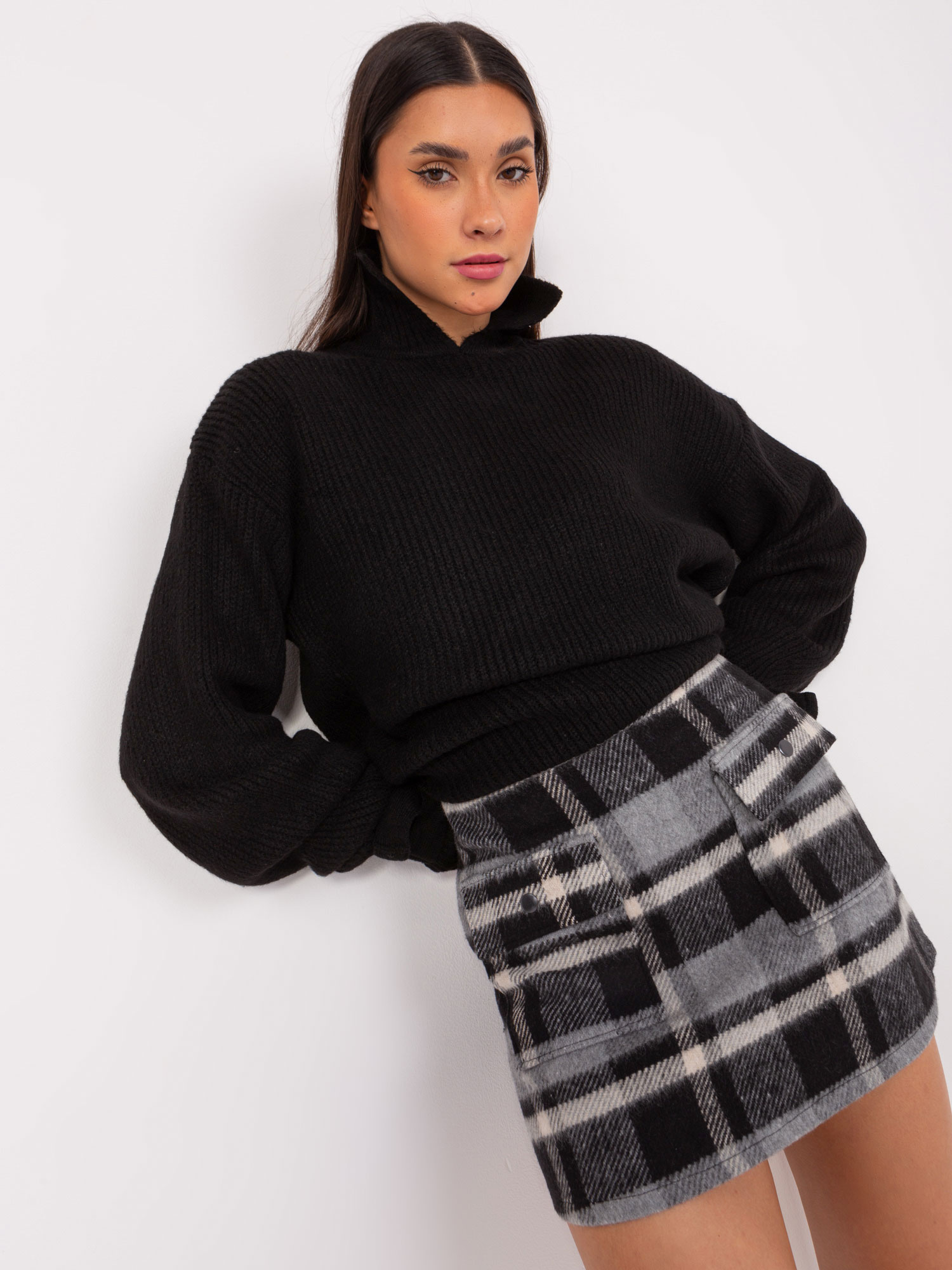 Spódnica Ciemny szary - obrazek 3