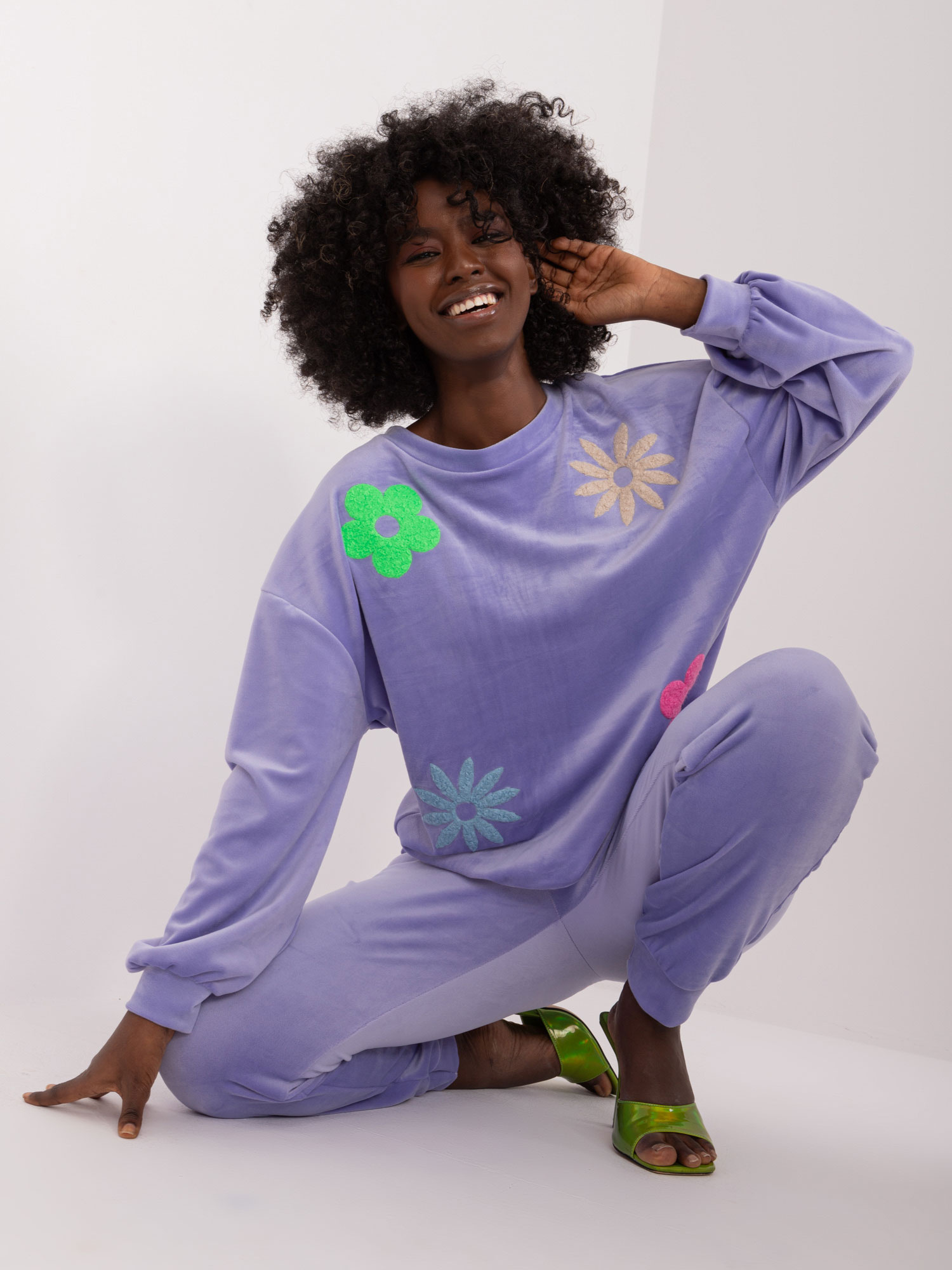 Komplet Jasny fioletowy - obrazek 3