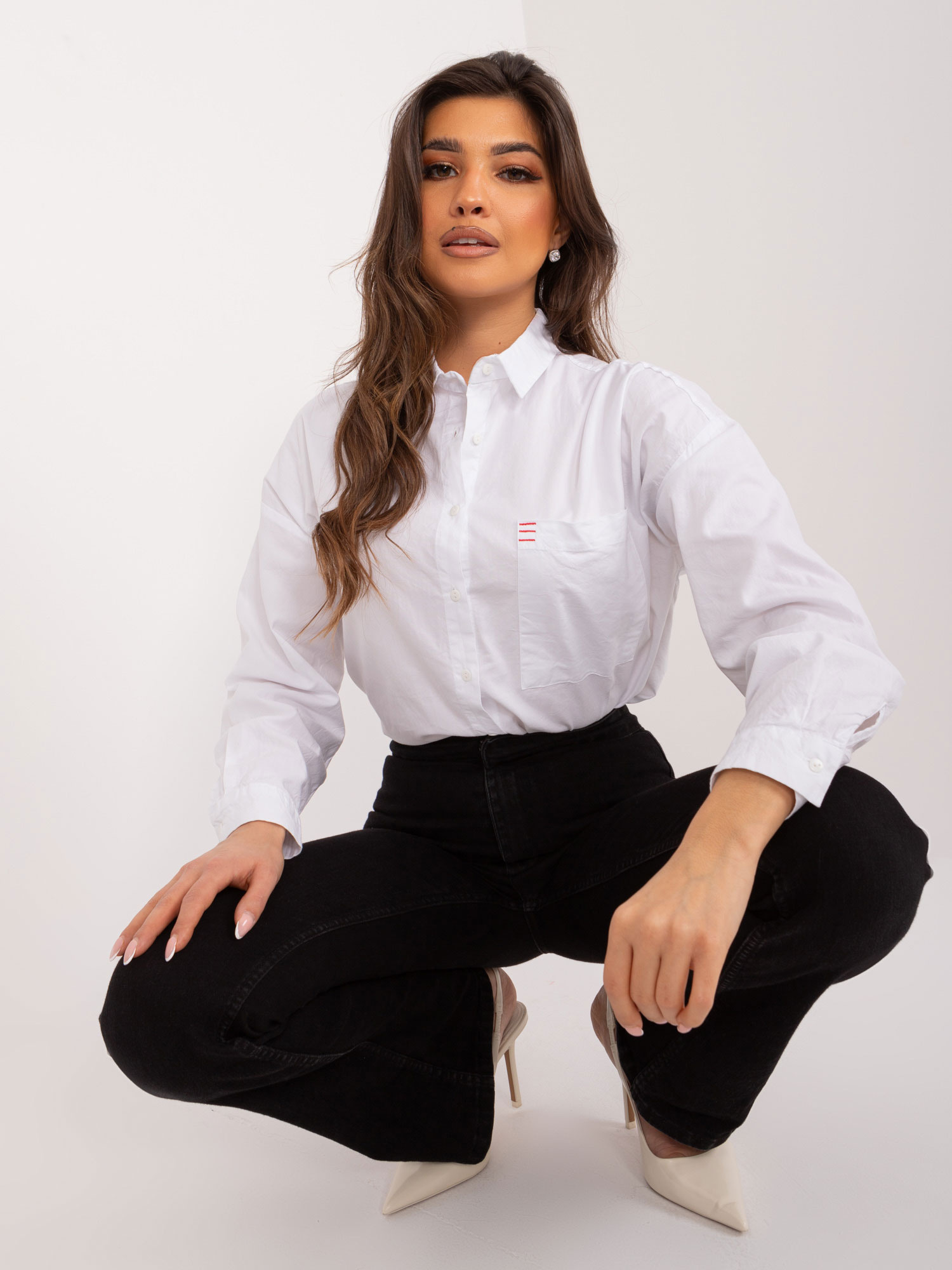 Koszula Biały - obrazek 3