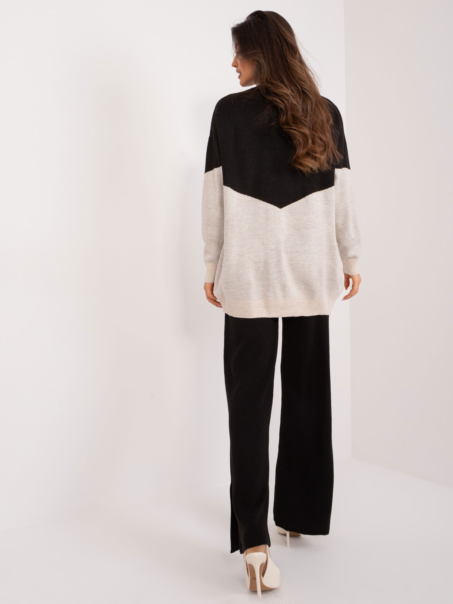 Komplet Czarno-beżowy - obrazek 3