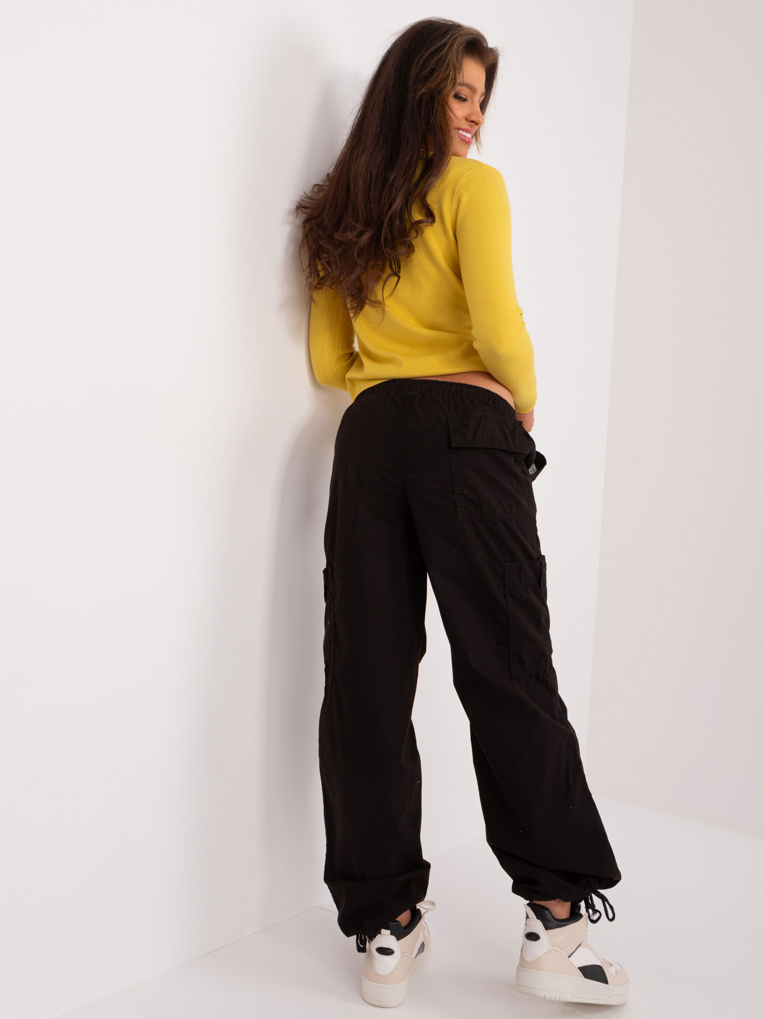 Spodnie Czarny - obrazek 3