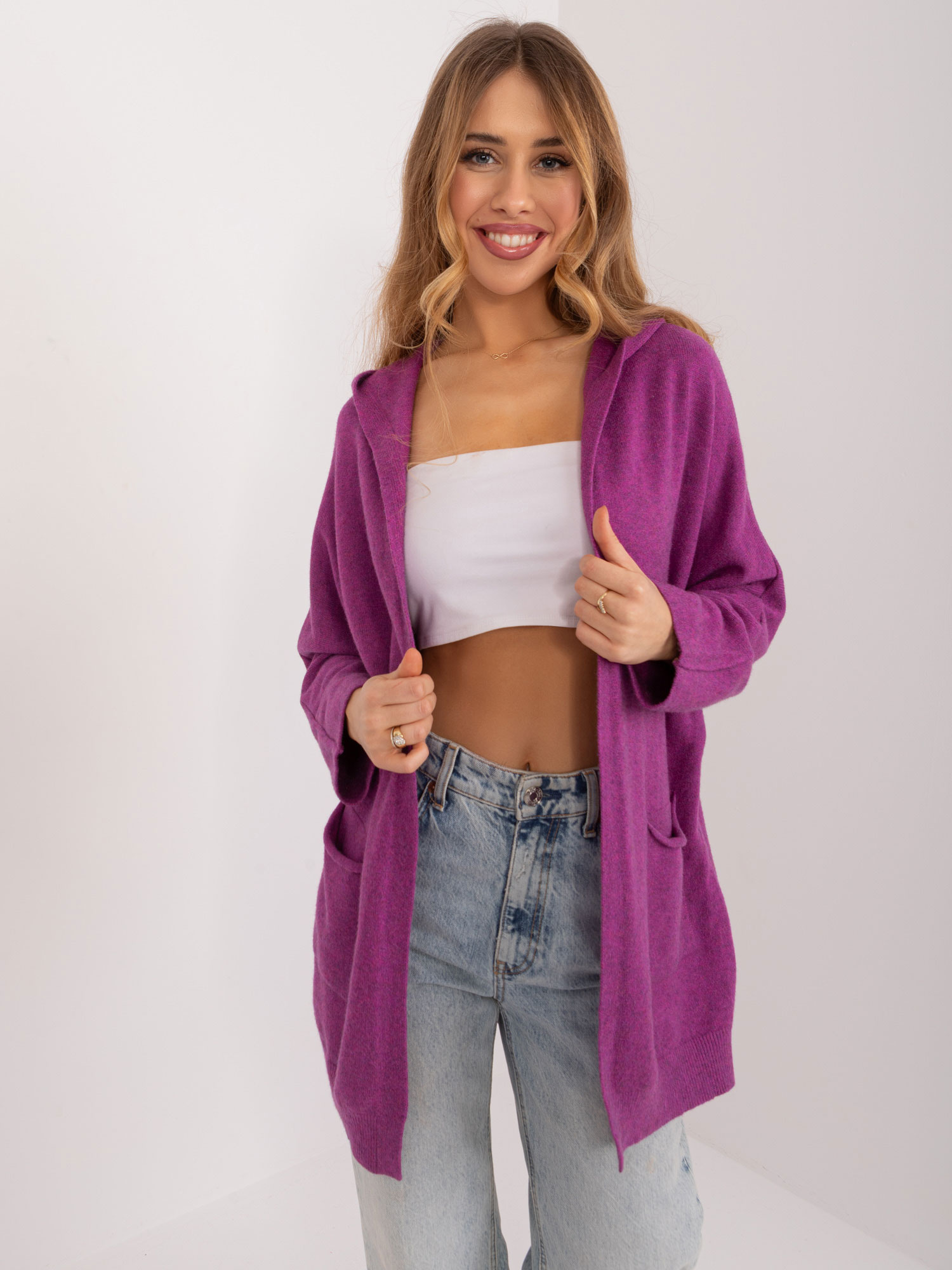 Sweter Fioletowy - obrazek 3