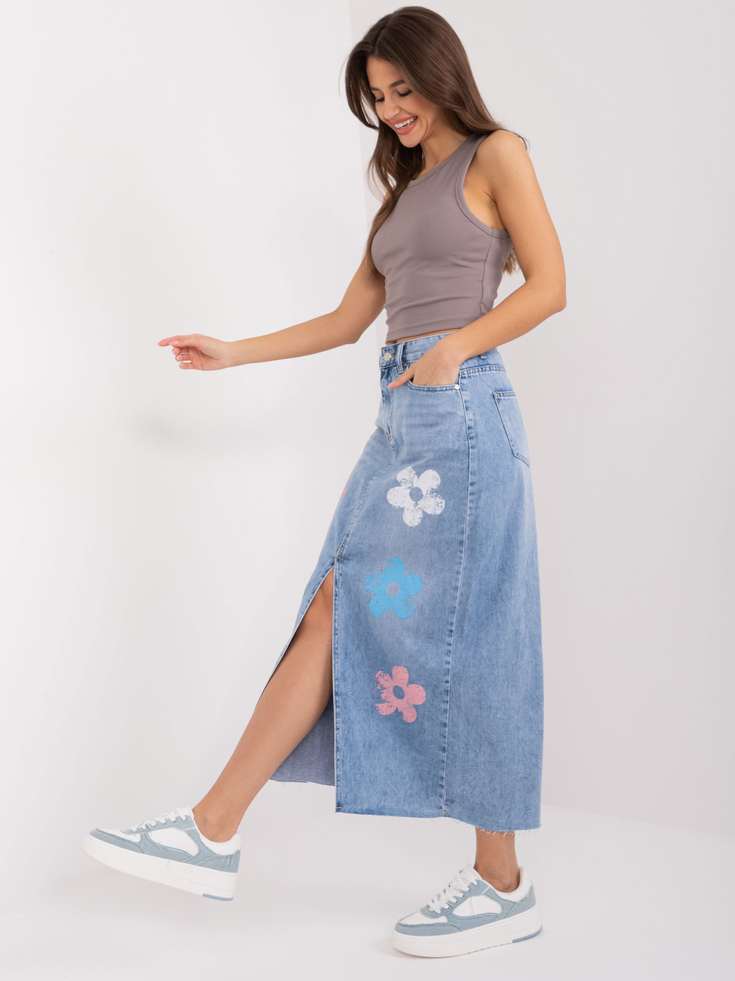 Spódnica Niebieski - obrazek 3