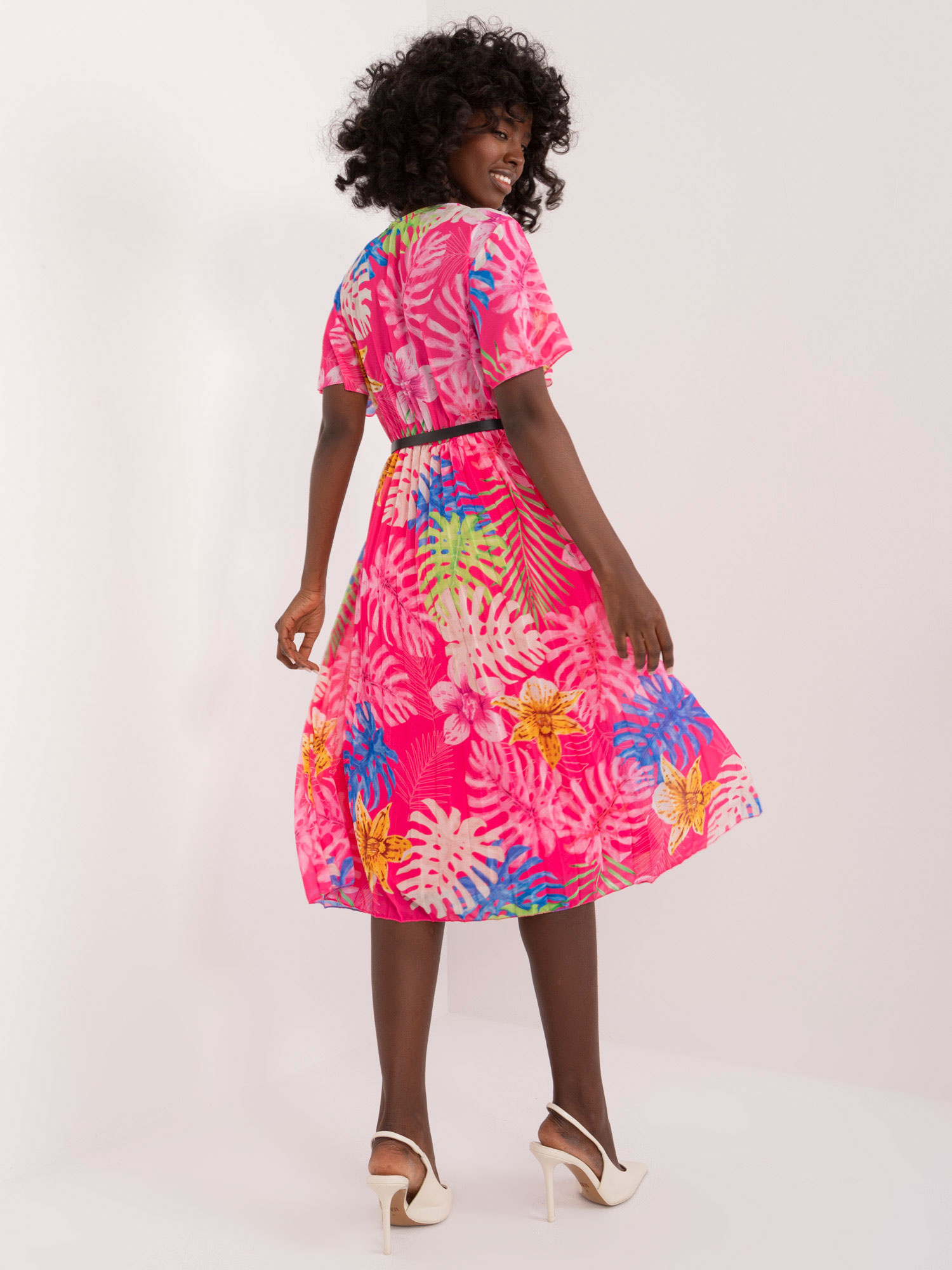 Sukienka Ciemny różowy - obrazek 3