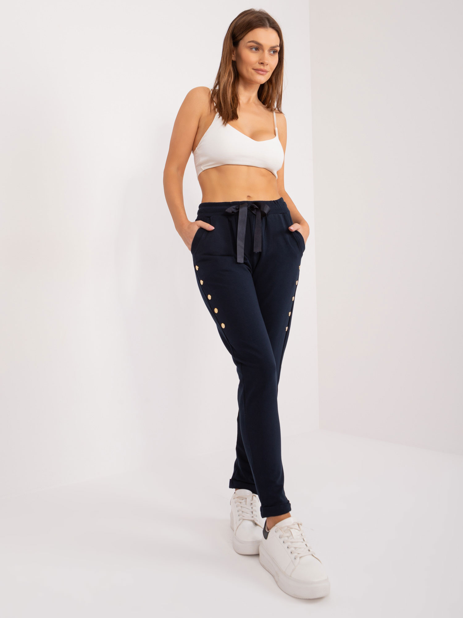 Spodnie dresowe Granatowy - obrazek 3