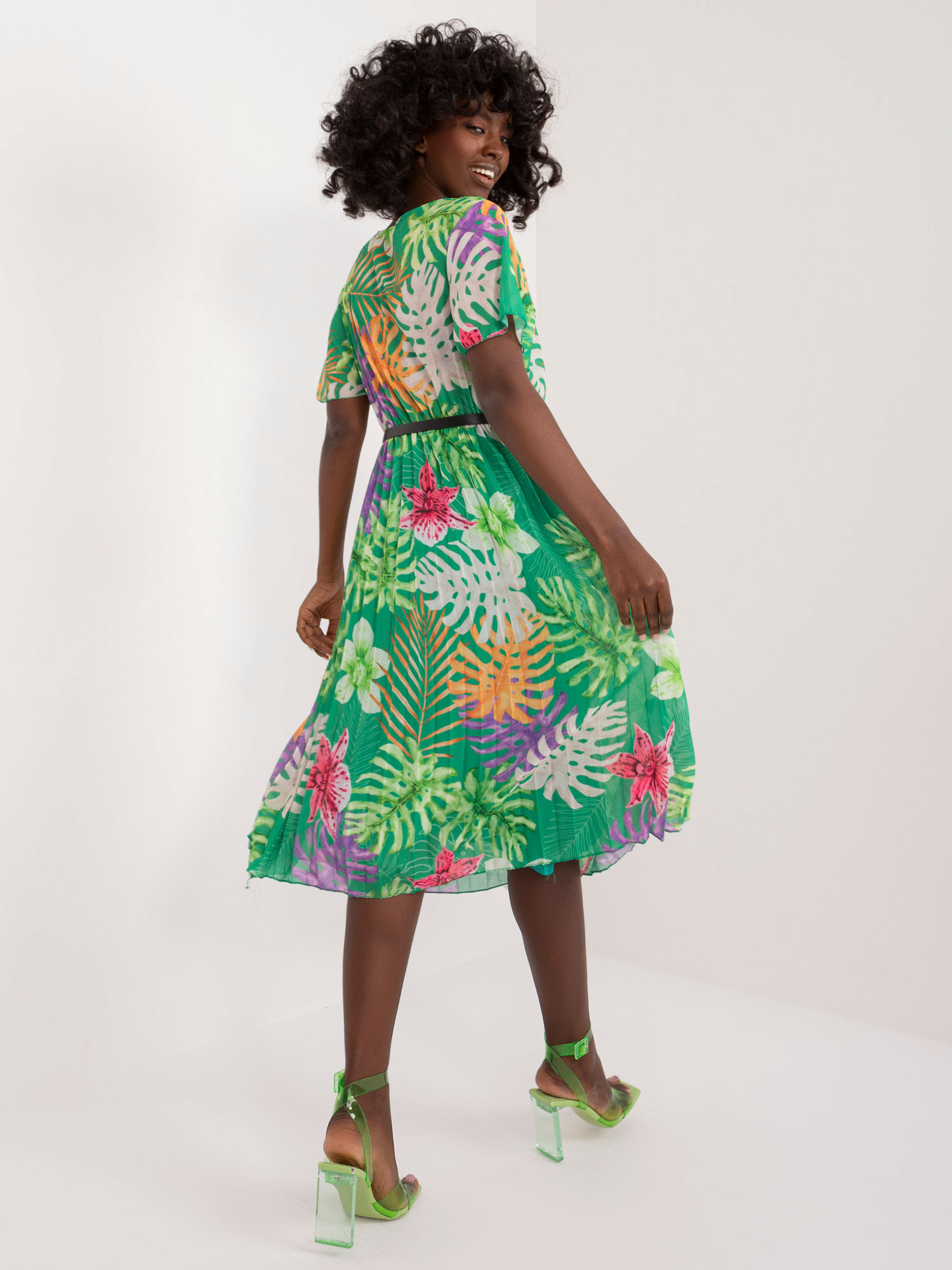 Sukienka Zielony - obrazek 3