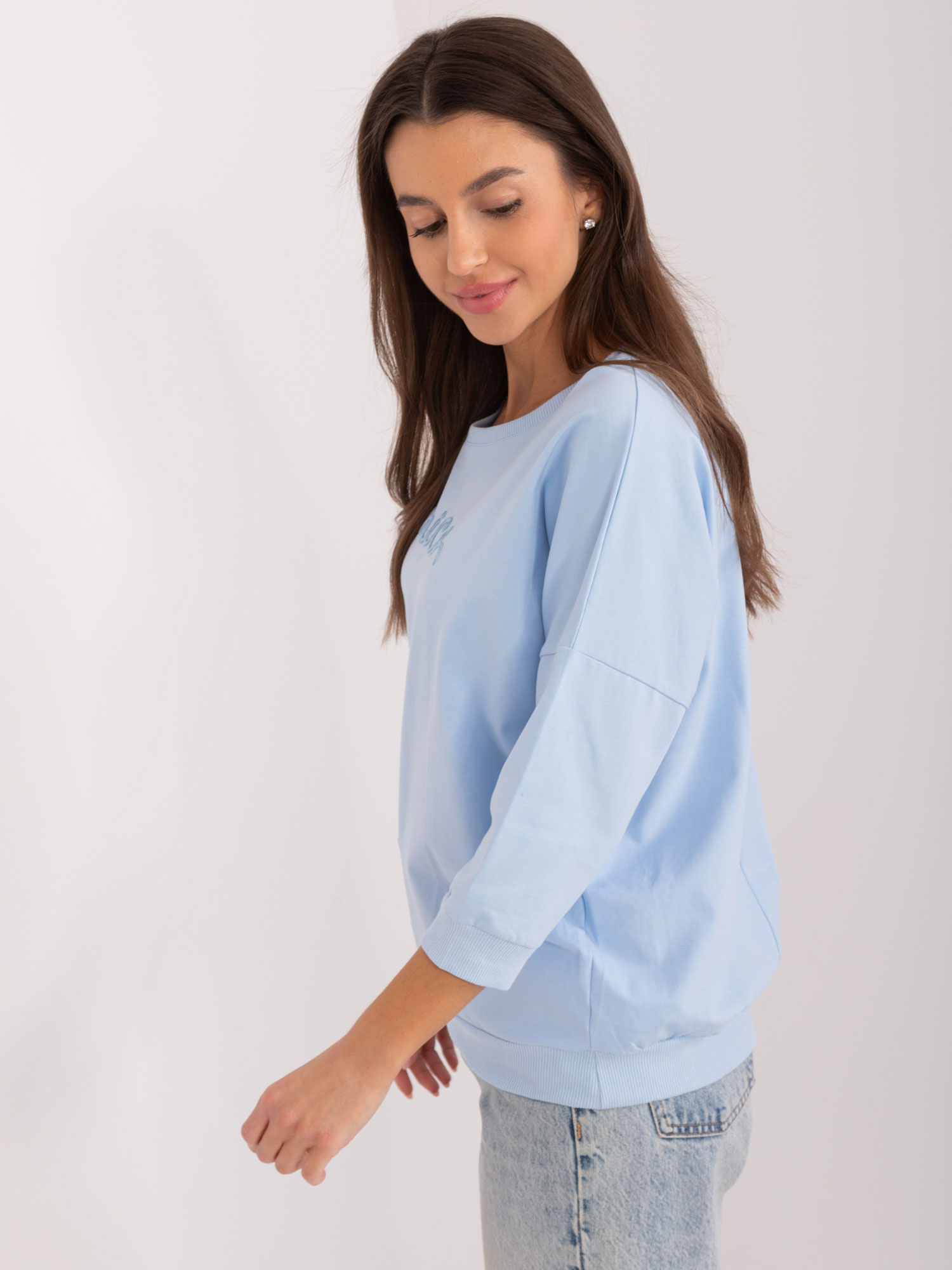 Bluzka Jasny niebieski - obrazek 3
