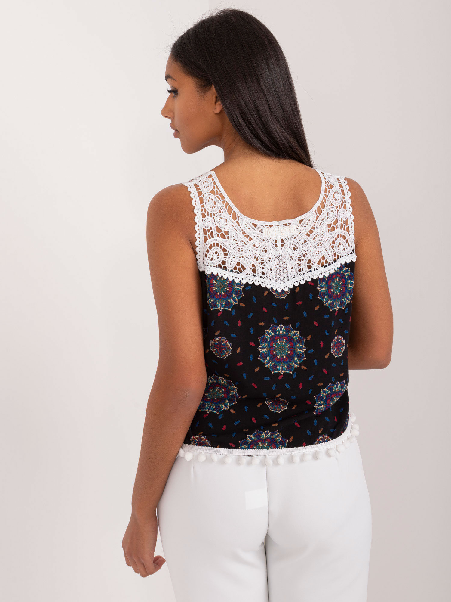 Top Czarno-niebieski - obrazek 3