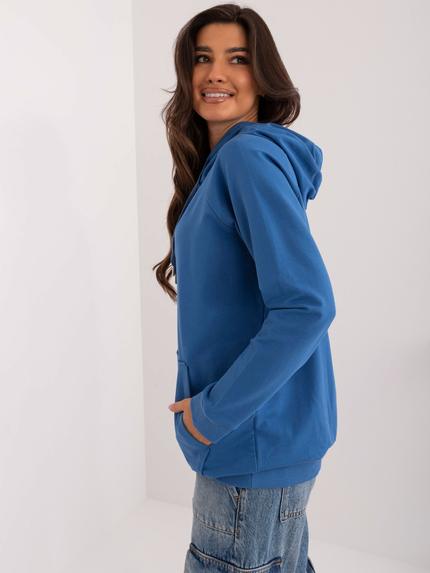 Bluza Ciemny niebieski - obrazek 3