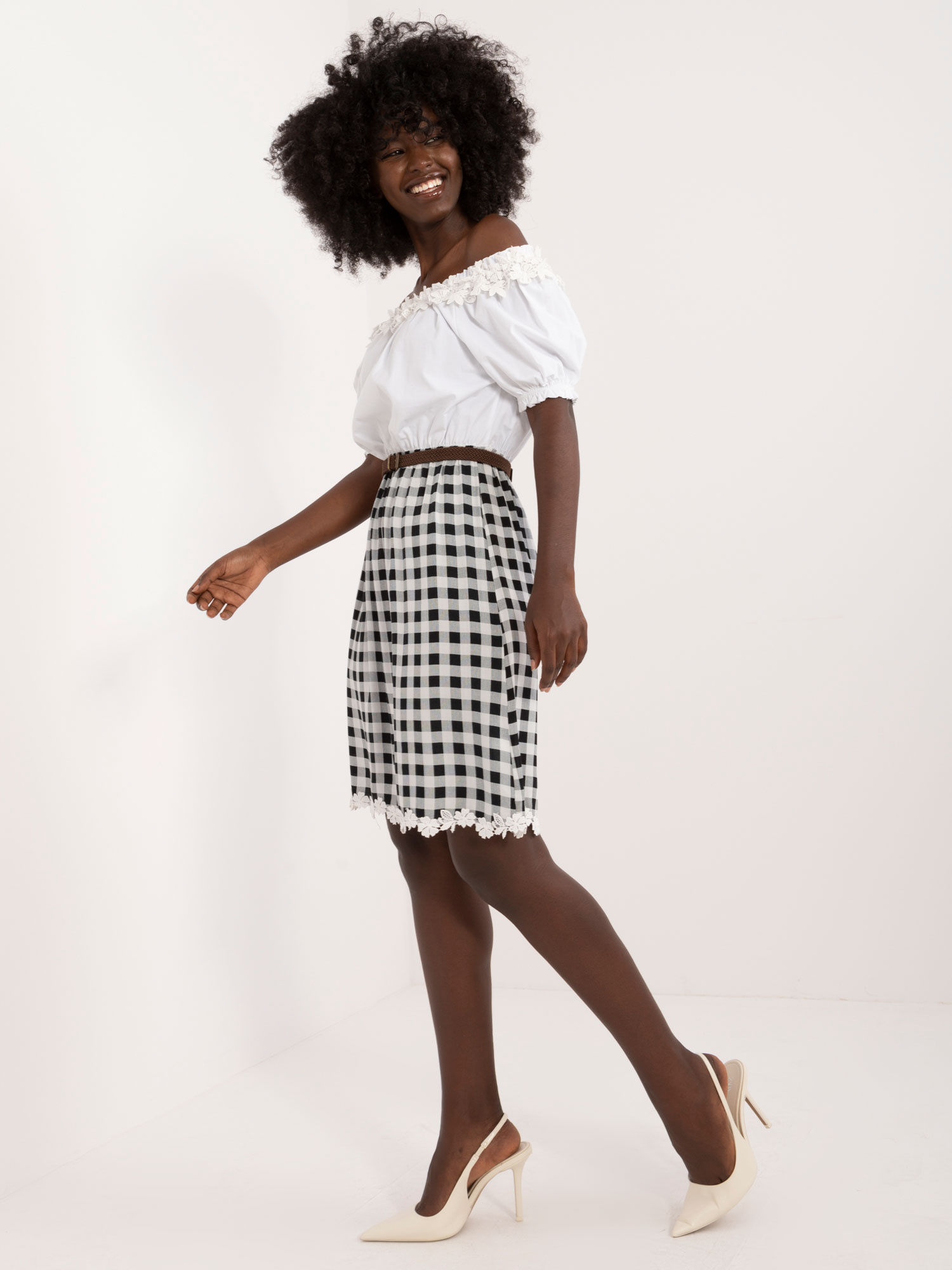 Sukienka Ecru - obrazek 3