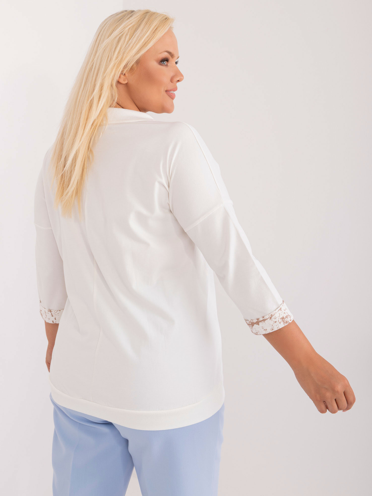Bluzka Ecru - obrazek 3
