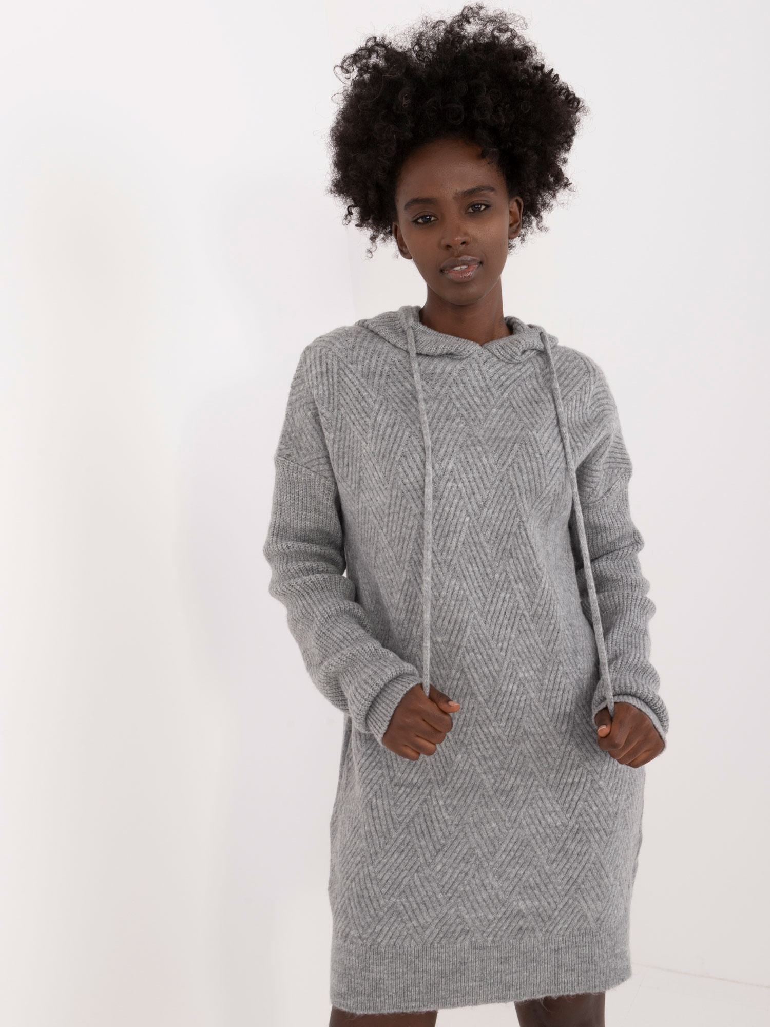 Sweter Szary - obrazek 3