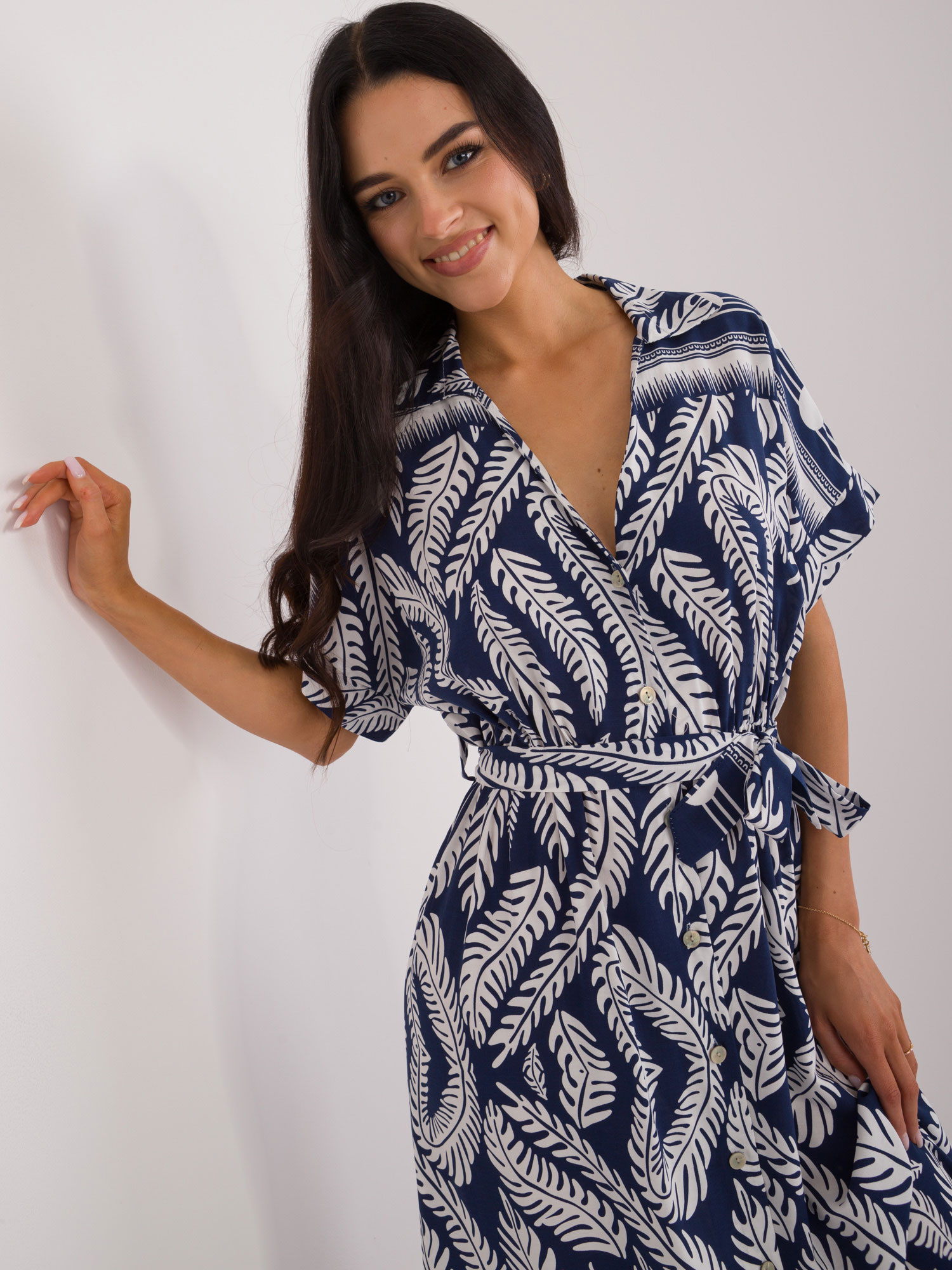 Sukienka Granatowy - obrazek 3