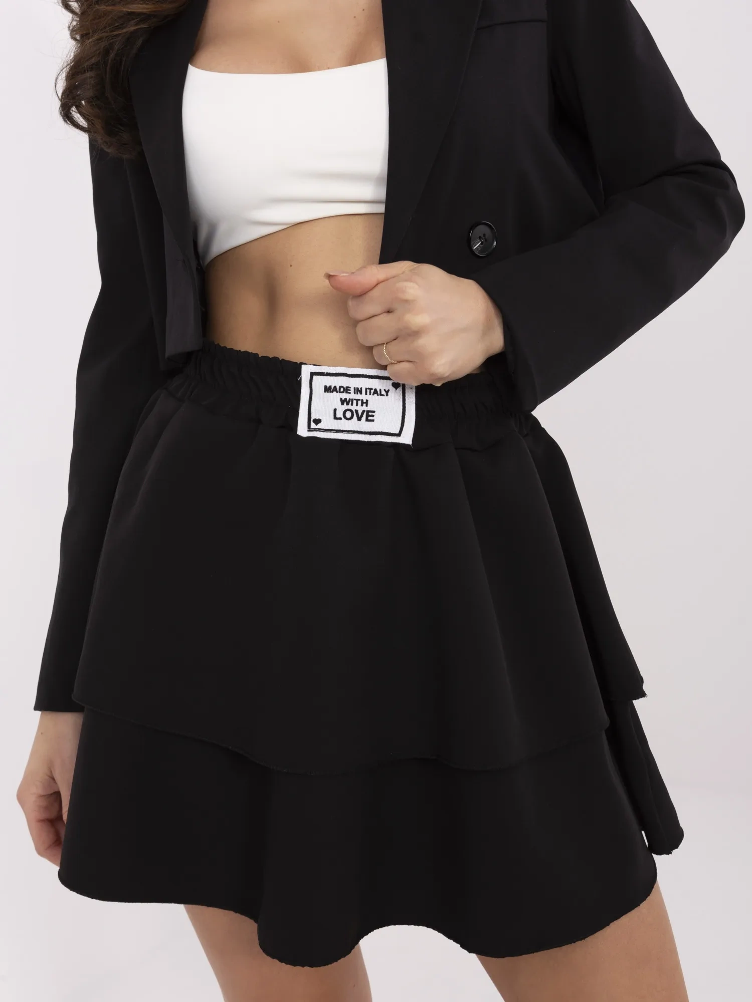 Spódnica Czarny - obrazek 3