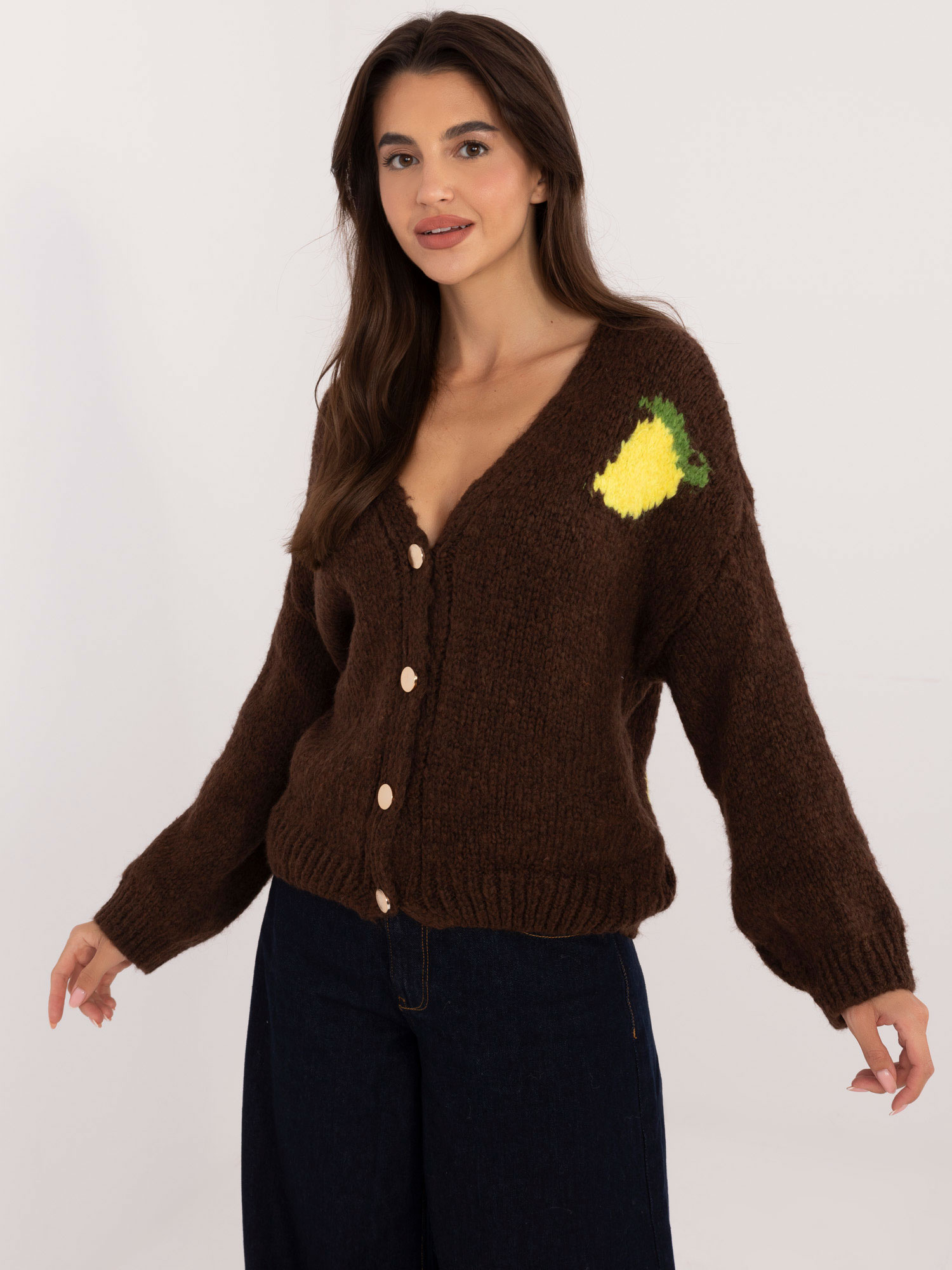 Sweter Brązowy - obrazek 3