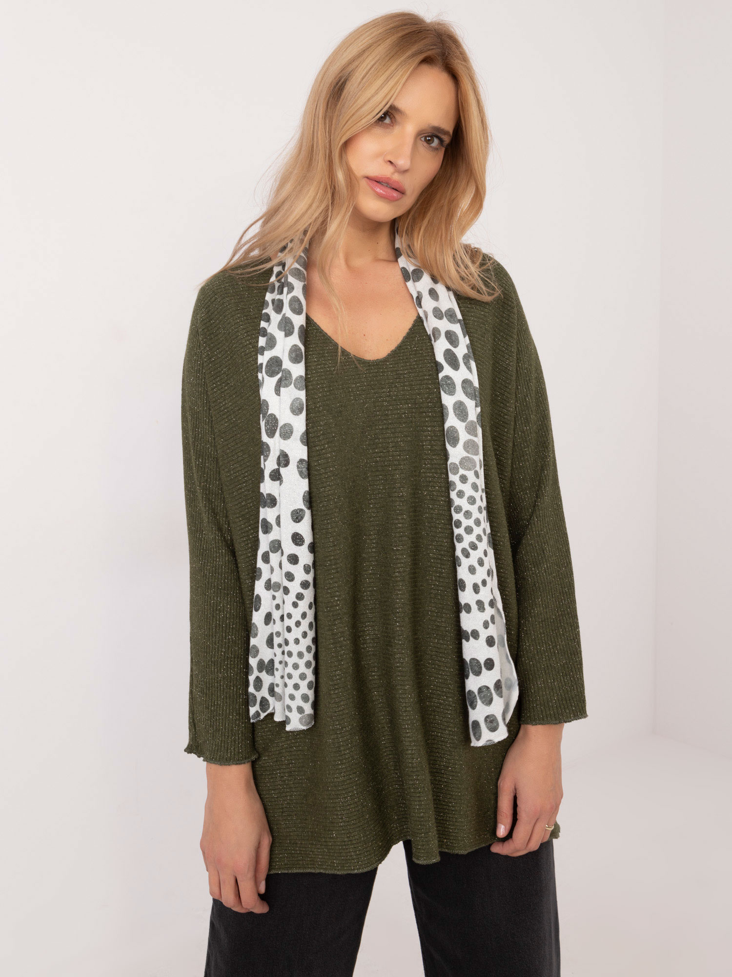 Bluzka Khaki - obrazek 3